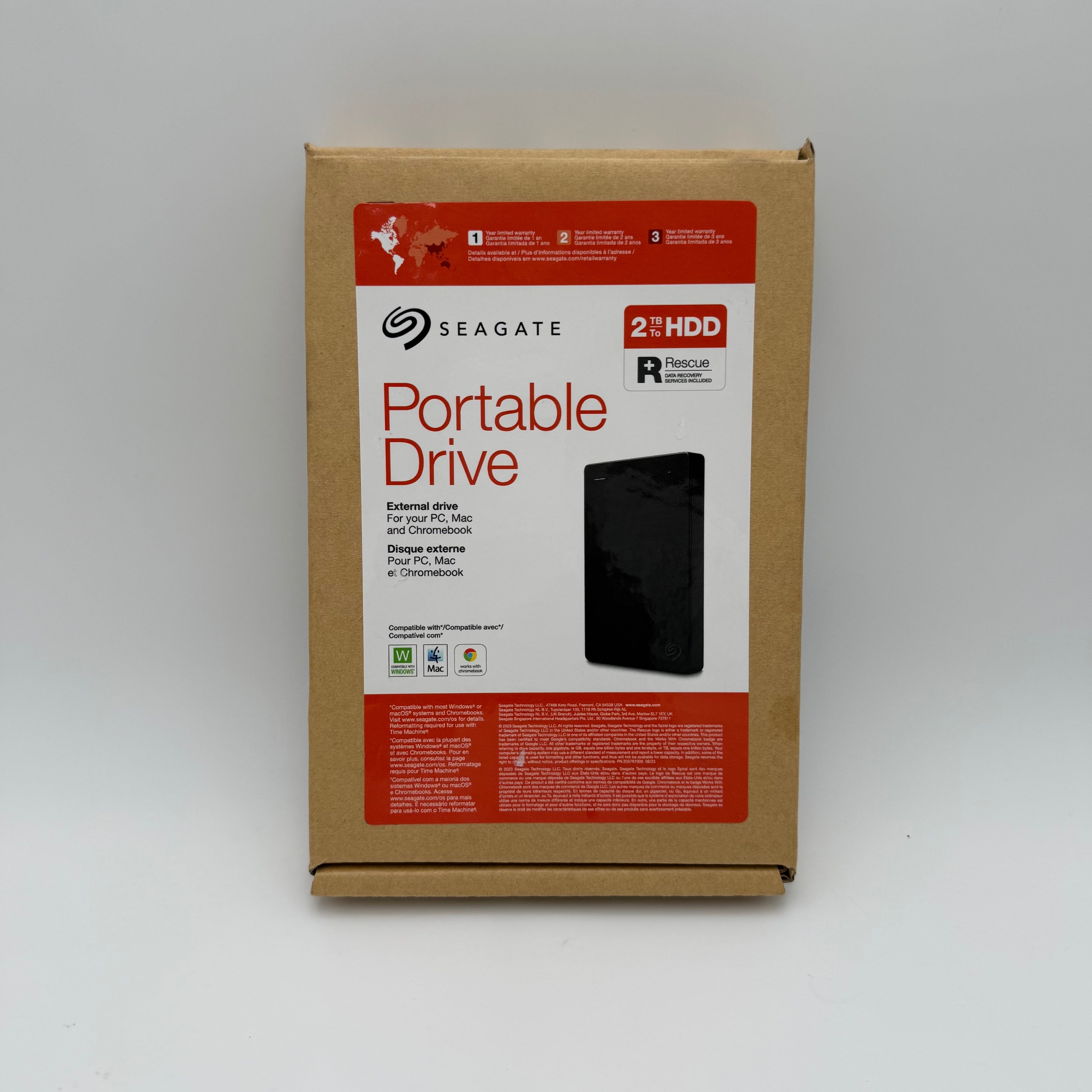 Seagate Portable Drive 2TB External Hard Drive HDD - Black