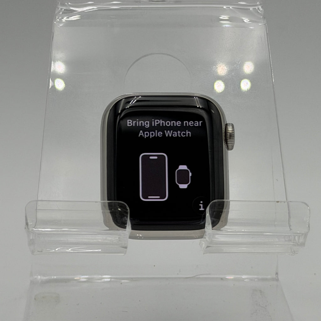 Apple Watch Series 8 Cellular A2772 41mm Stainless Steel Smart Watch