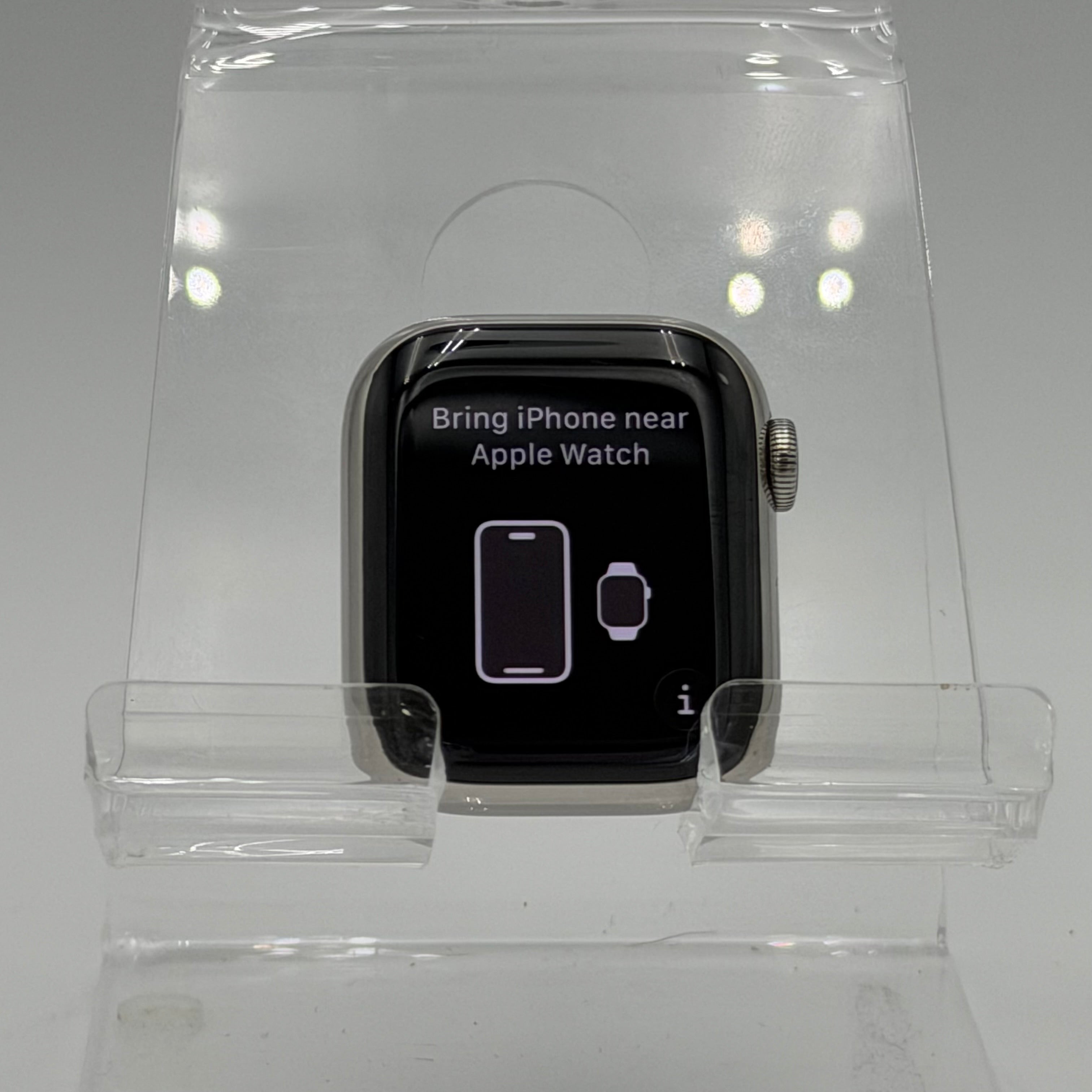 Apple Watch Series 8 Cellular A2772 41mm Stainless Steel Smart Watch