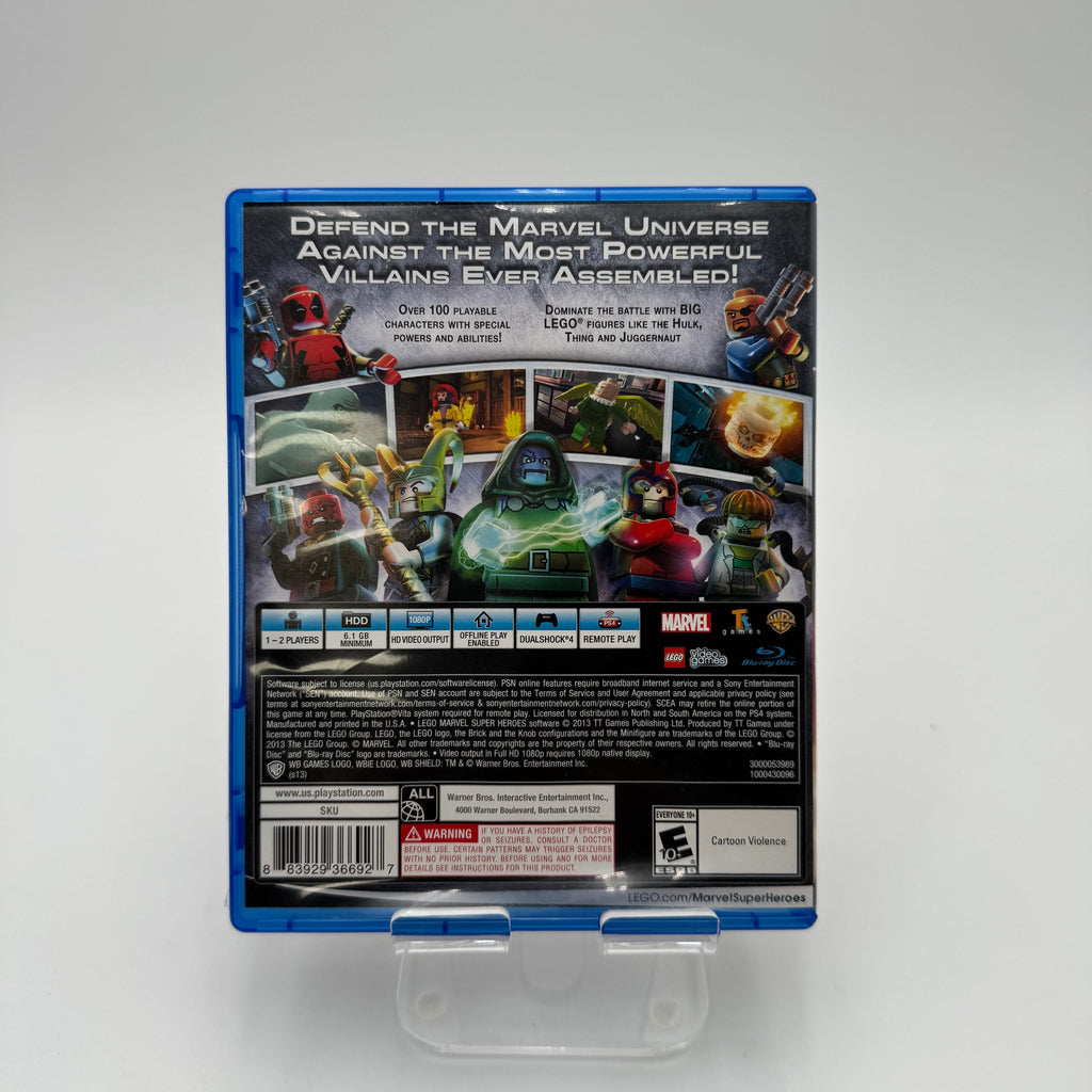 LEGO Marvel Super Heroes - PlayStation 4 Video Game (Used - A)