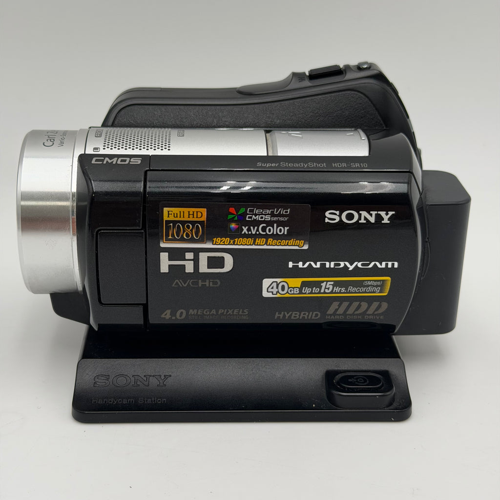 Sony Handycam HD Camcorder HDR-SR10 with Charge Station