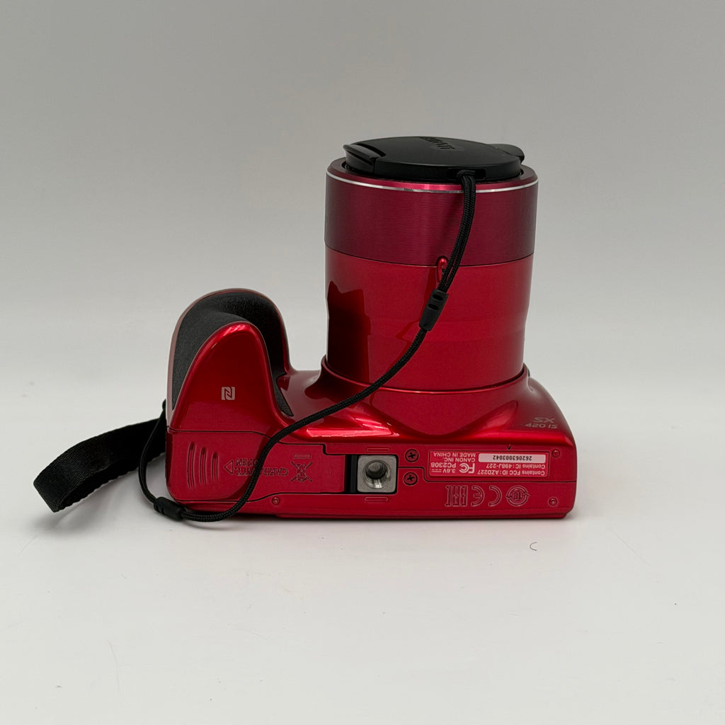 Canon PowerShot SX420 IS Digital Camera Red Used - A