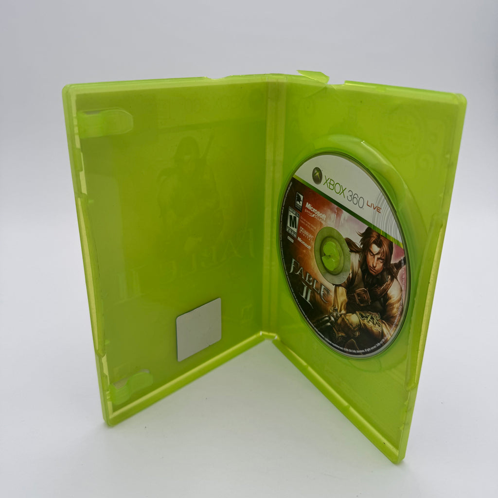 Fable II Microsoft Xbox 360 Video Game Complete w/ Case, Manual & Inserts - Green