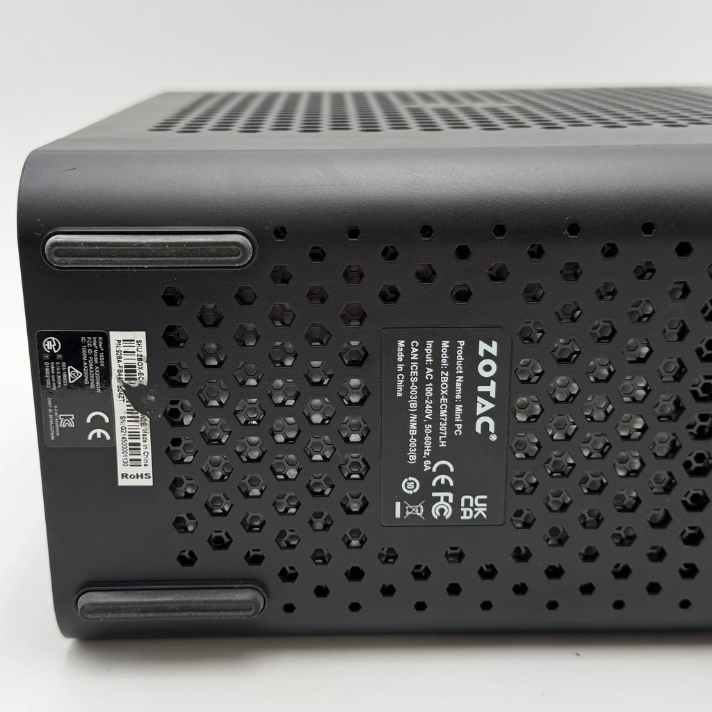 Zotac Zbox Magnus One 1TB 16GB Nvidia RTX 3060 ECM7307LH Mini PC - Read USB Port