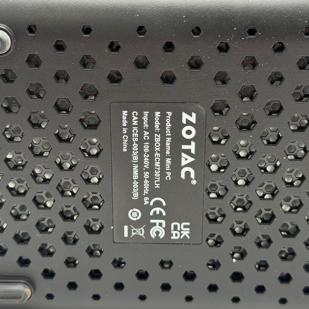 Zotac Zbox Magnus One i7-10700 2.9 GHz Nvidia RTX 3070 1 Tb 16Gb ECM7307LH Mini PC