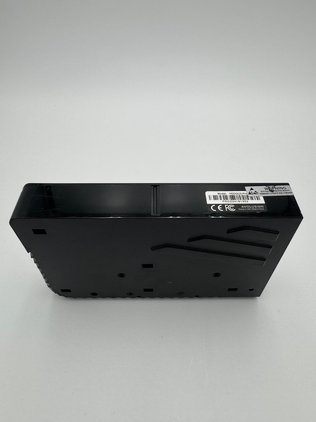 Avolusion HDDGU3-Pro External Drive 3.6TB Enclosure Black Used - B