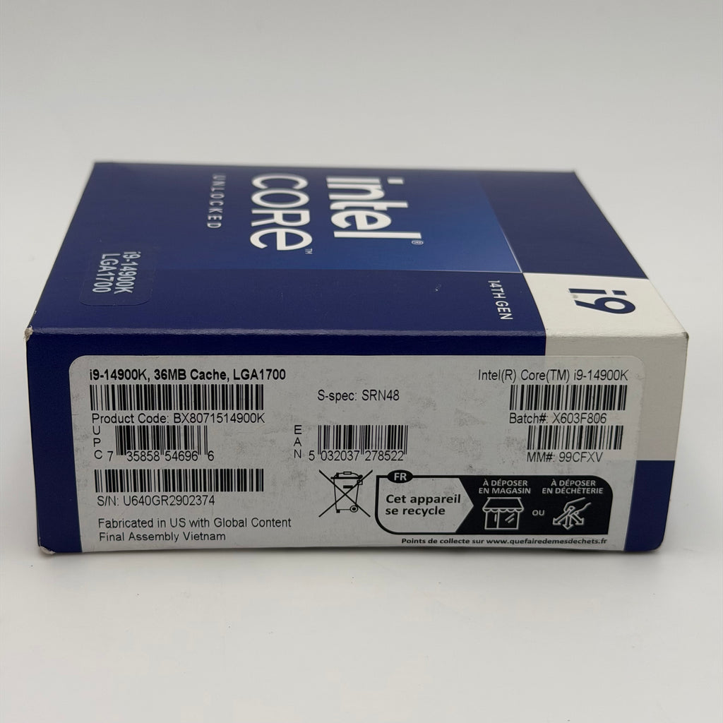 INTEL Core i9-14900K 14th Gen 24-Core Processor