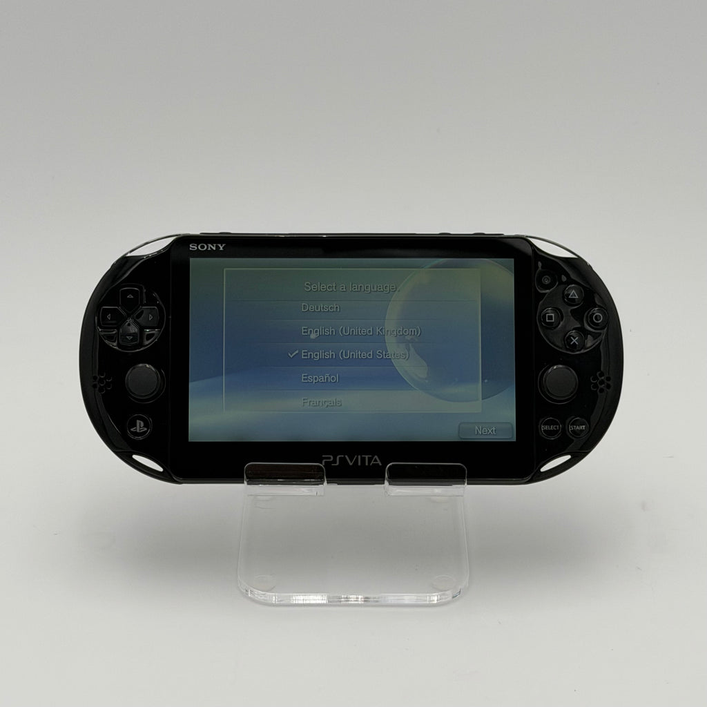Sony PlayStation Vita Slim (PCH-2001) Black 128GB Handheld Game Console