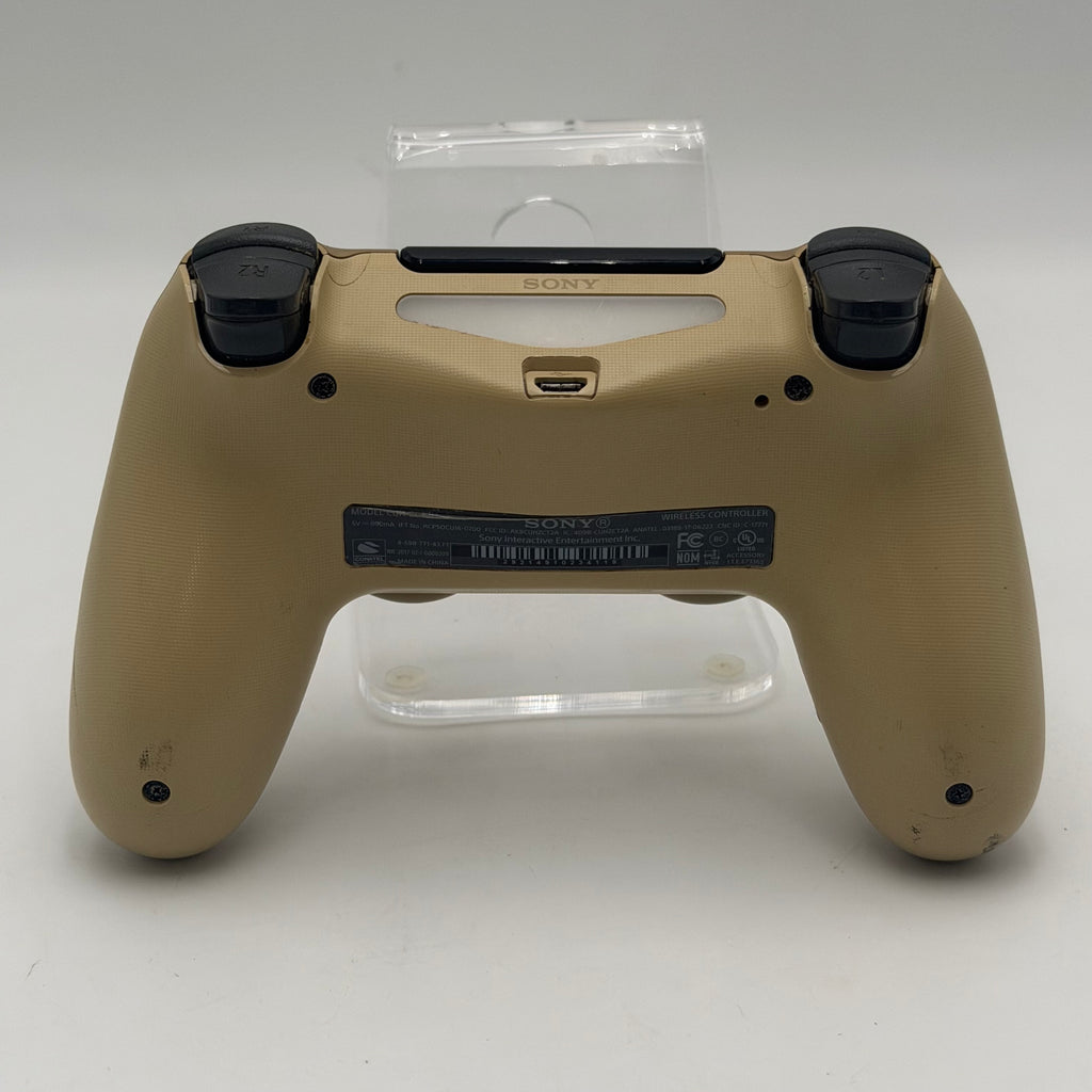 Sony PS4 CUH-ZCT2U Game Controller Gold stick drift