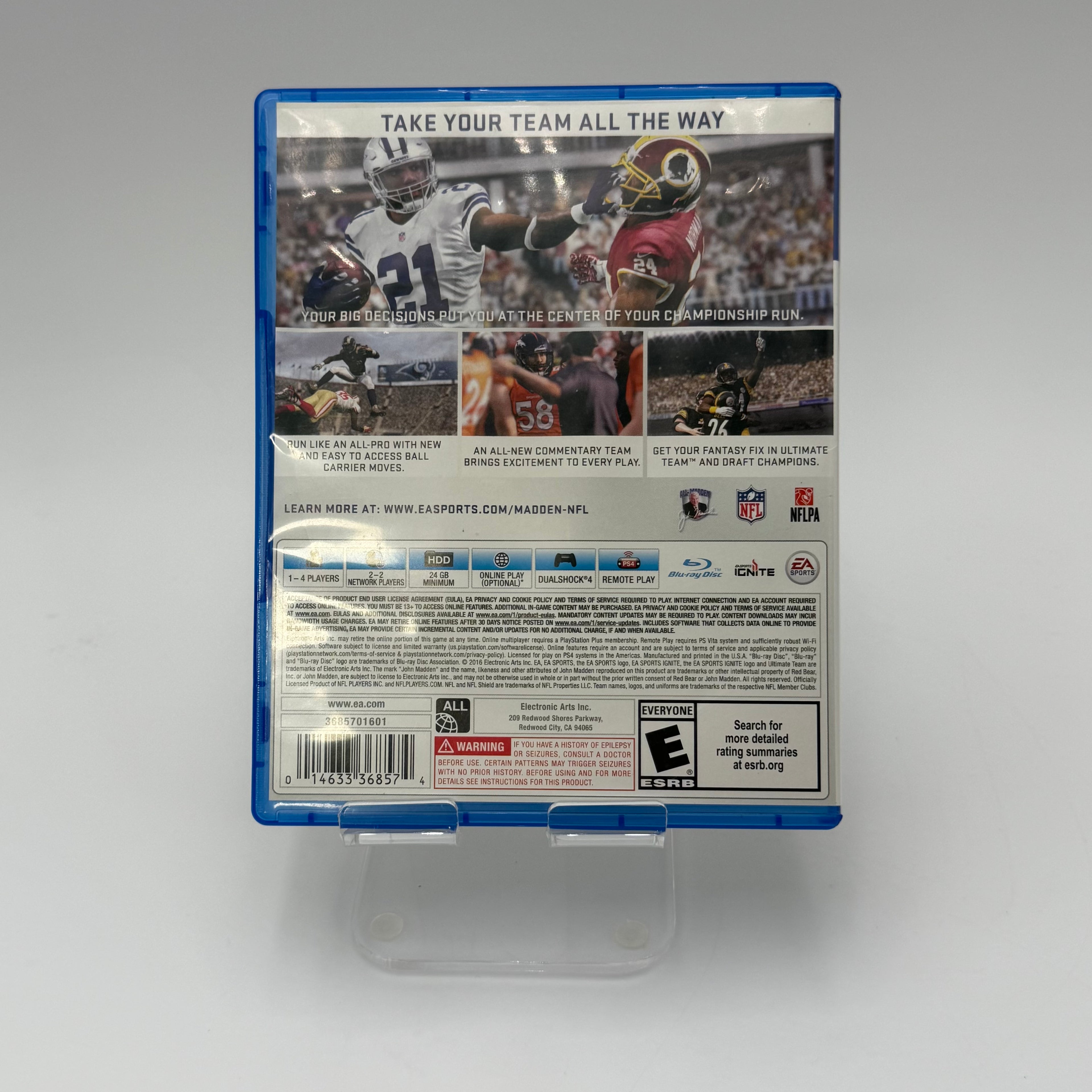 Madden NFL 17 - Playstation 4 PS4