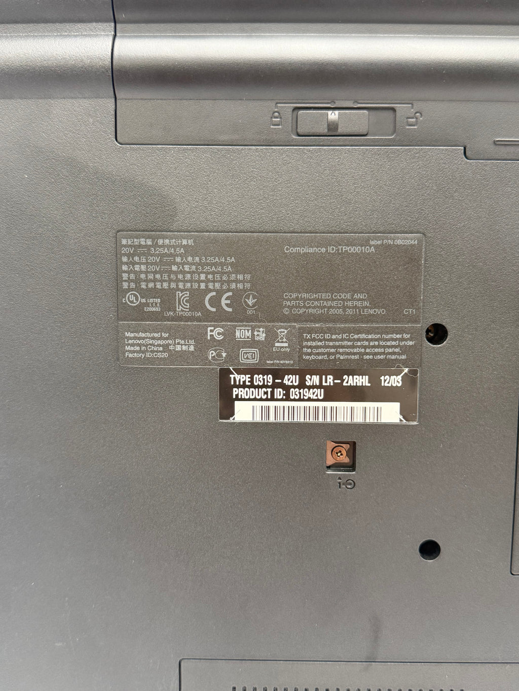Lenovo ThinkPad Edge Laptop 15-inch Core i5 5th Gen 8GB RAM 500GB Black Broken