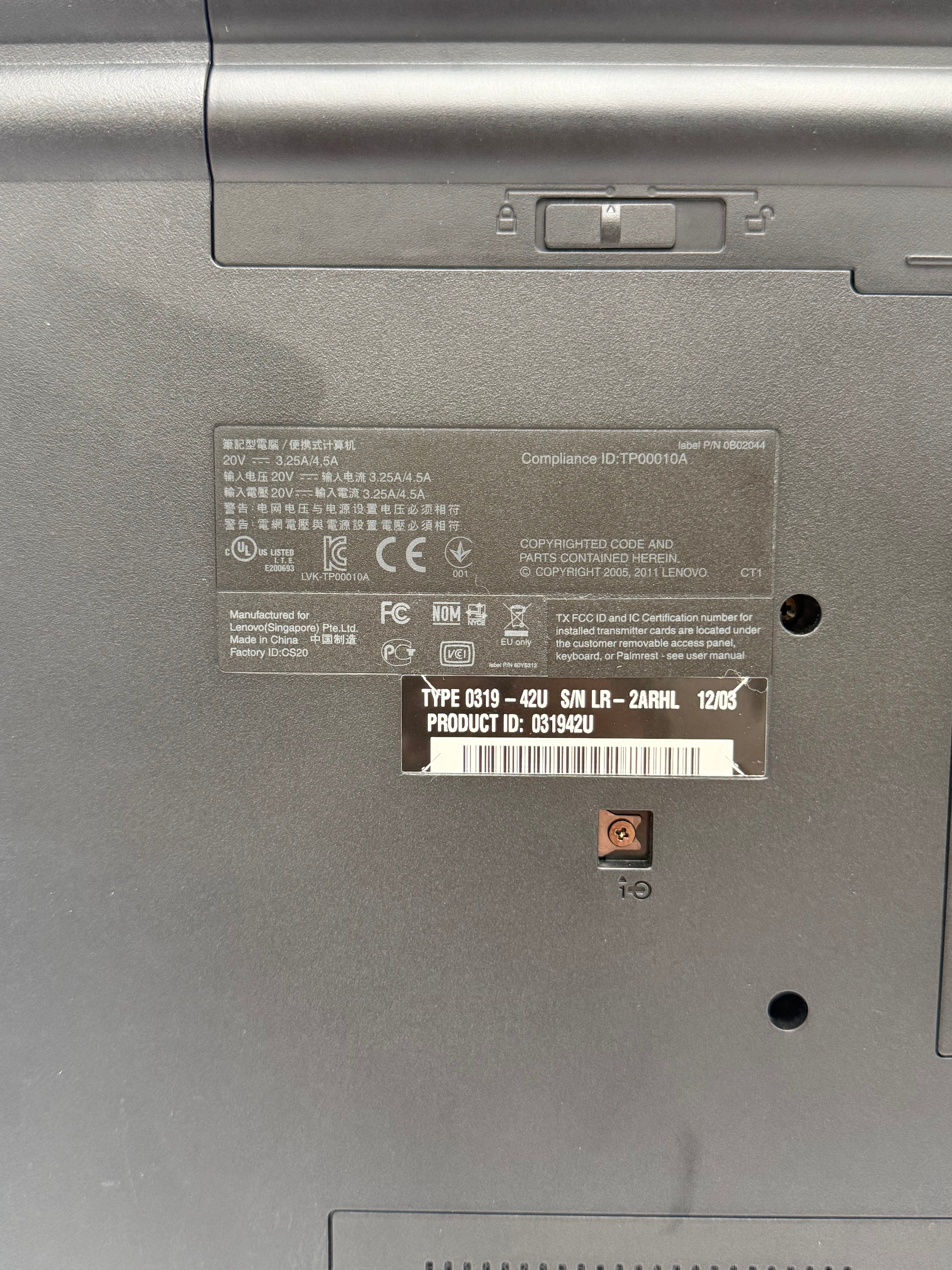 Lenovo ThinkPad Edge Laptop 15-inch Core i5 5th Gen 8GB RAM 500GB Black Broken