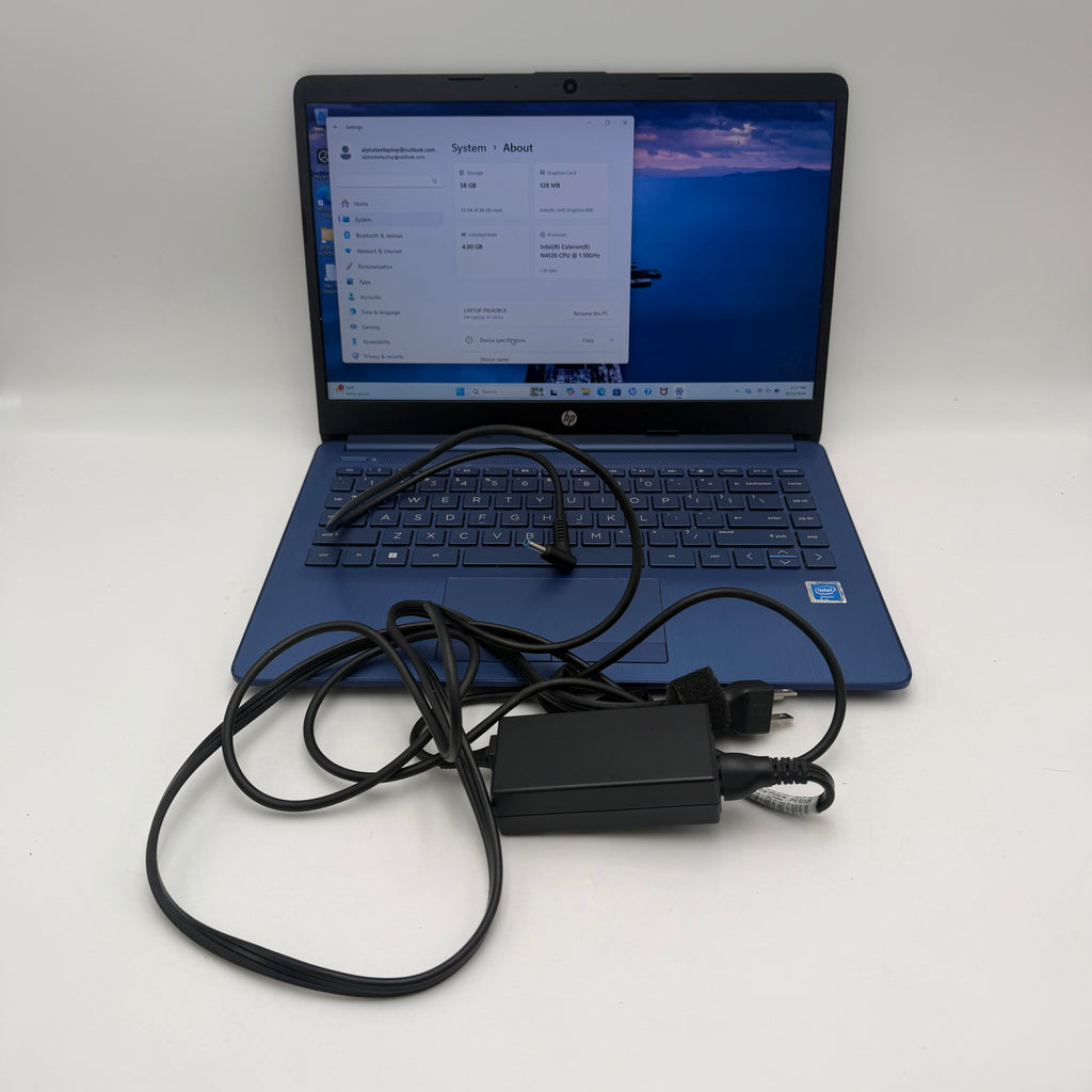 HP 14-cf2111wm Laptop - Used A Blue