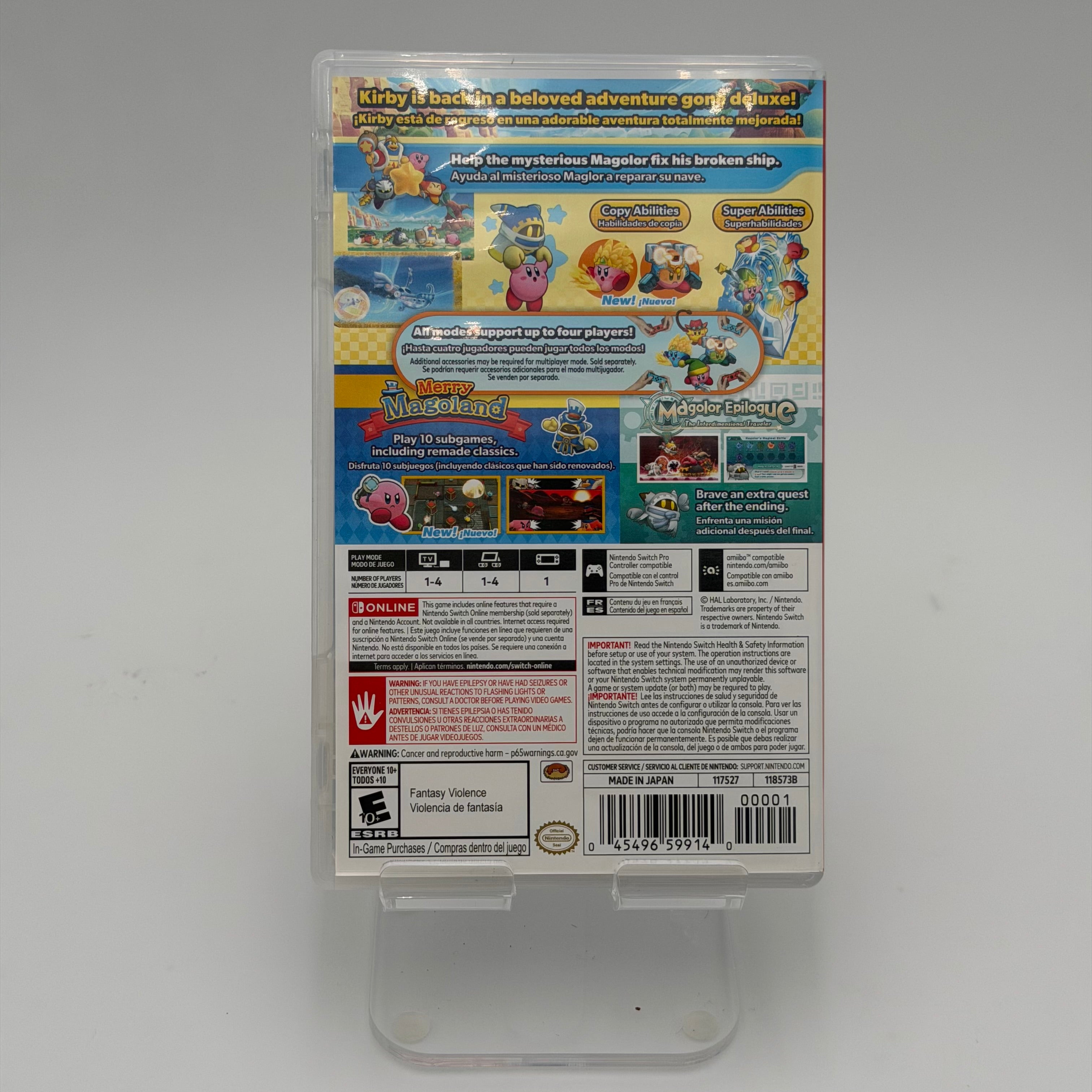 Kirby Return to Dream Land Deluxe for Nintendo Switch