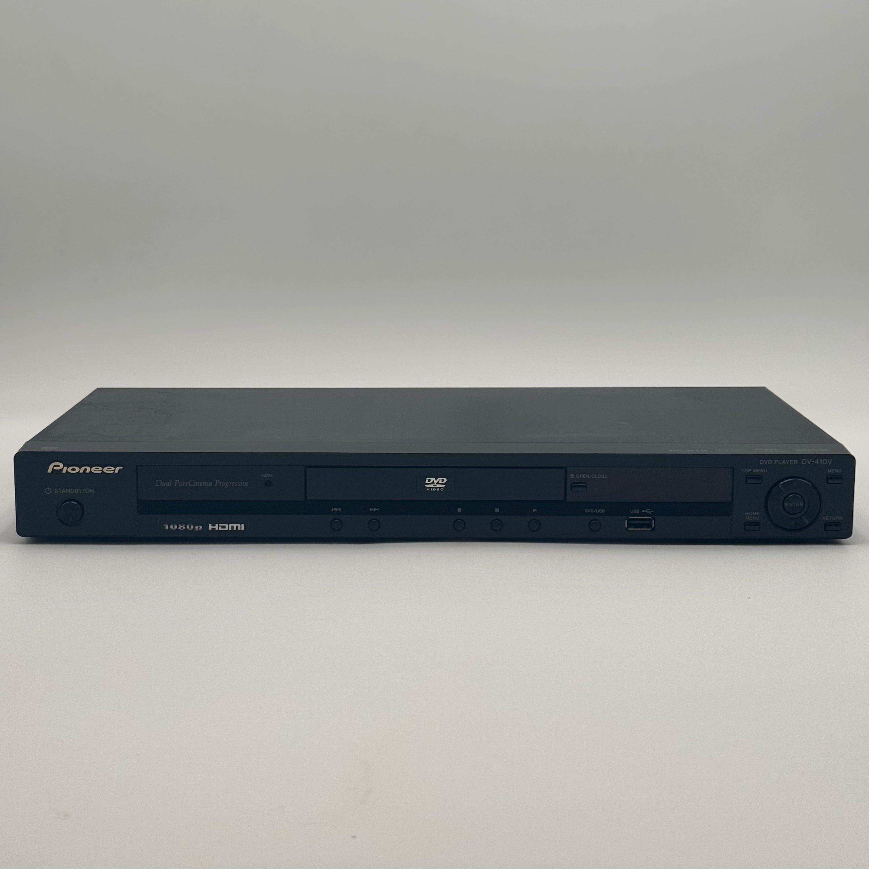 Pioneer DV-410V-K 1080p Upscaling DVD Player w/ Remote