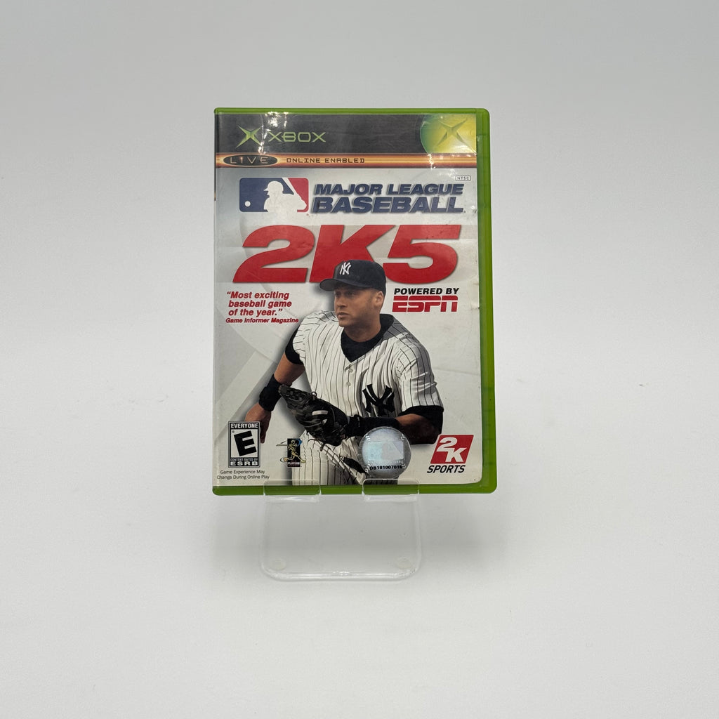 Xbox Major League Baseball 2K5 Video Game - Used
