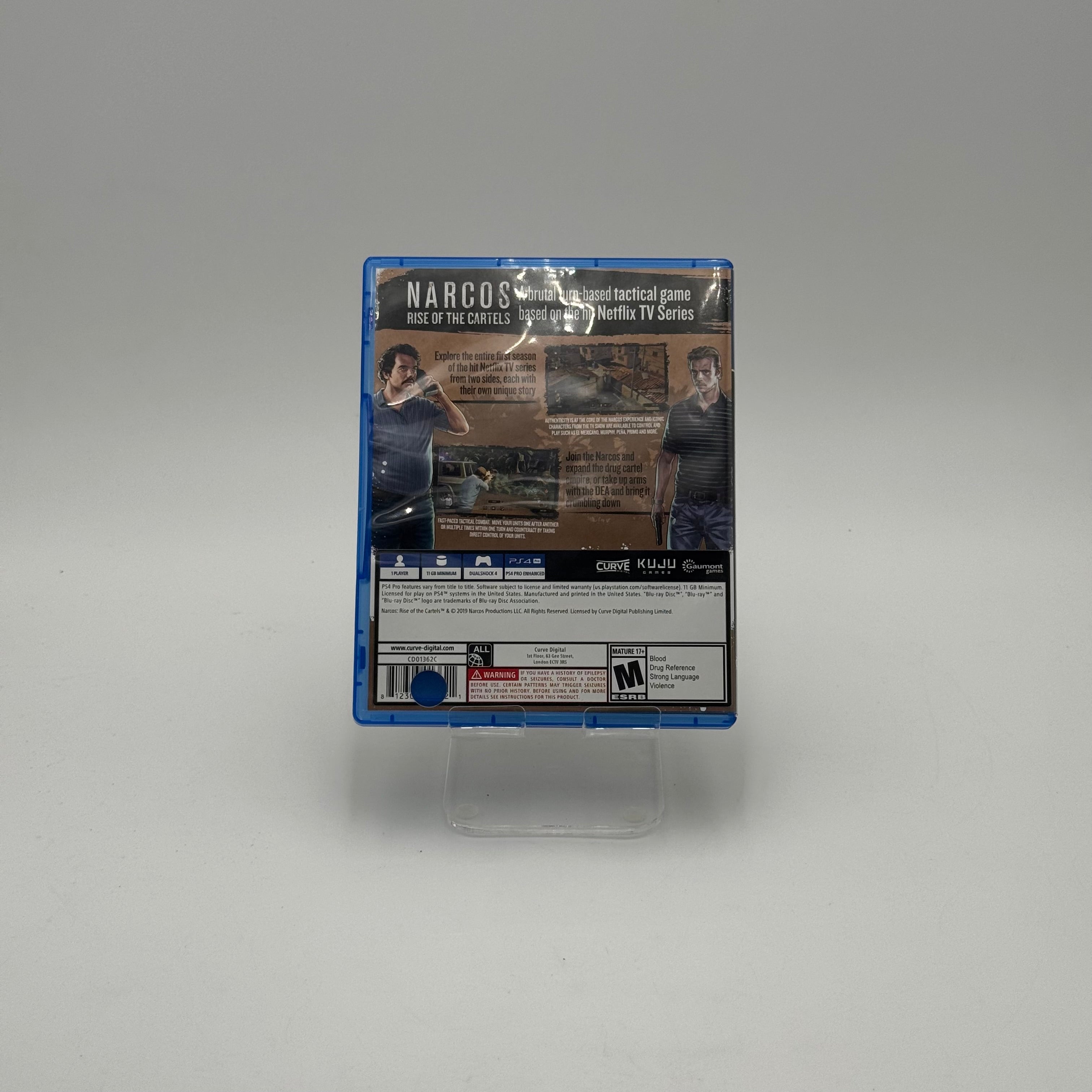 PlayStation 4 PS4 Narcos: Rise Of The Cartels Video Game - Tested/Working