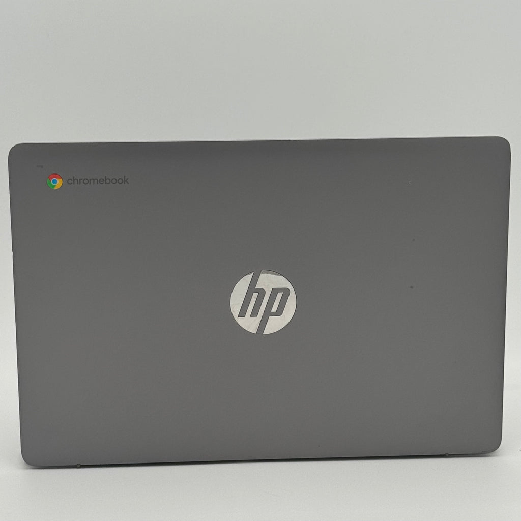 HP Chromebook 14" Silver, 14a-nb0013dx, AMD 3015Ce with Radeon Graphics, 4GB RAM, 32GB, Pre-Owned