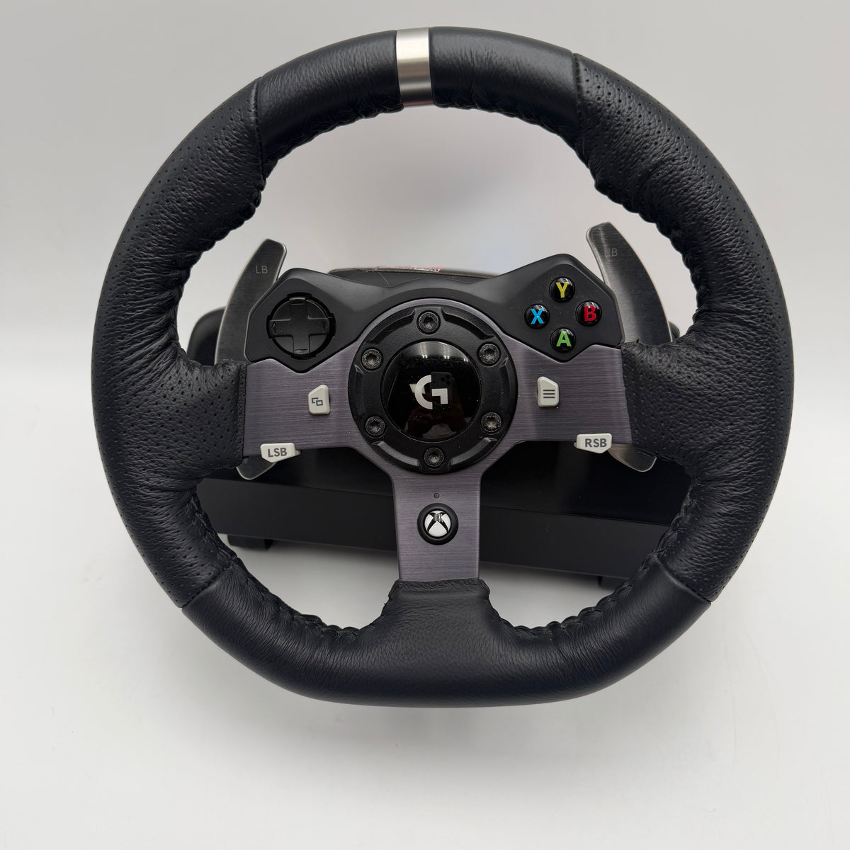 Logitech G920 Steering Wheel and Pedal Game Controller Used Black