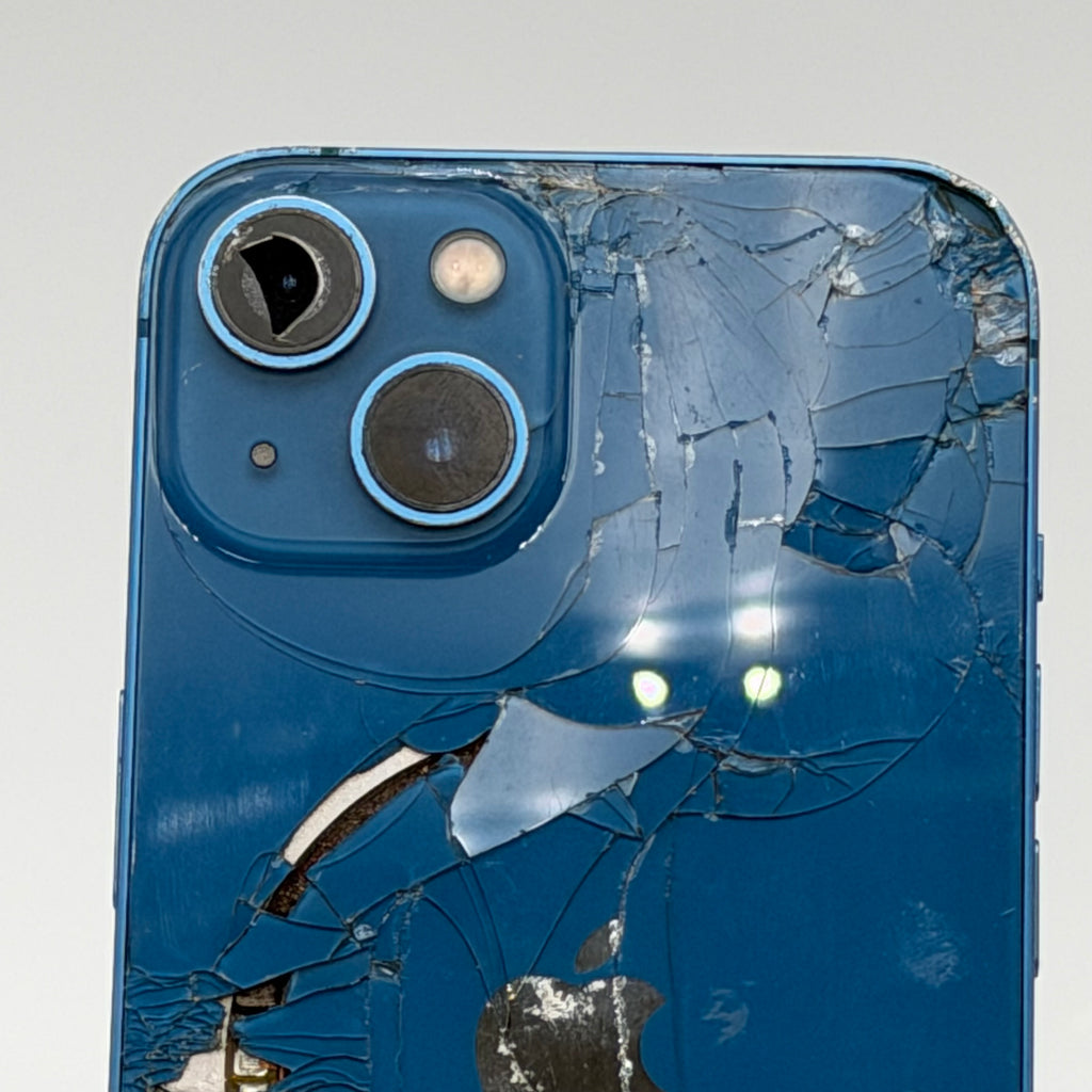 Broken Unlocked Apple iPhone 13 Blue