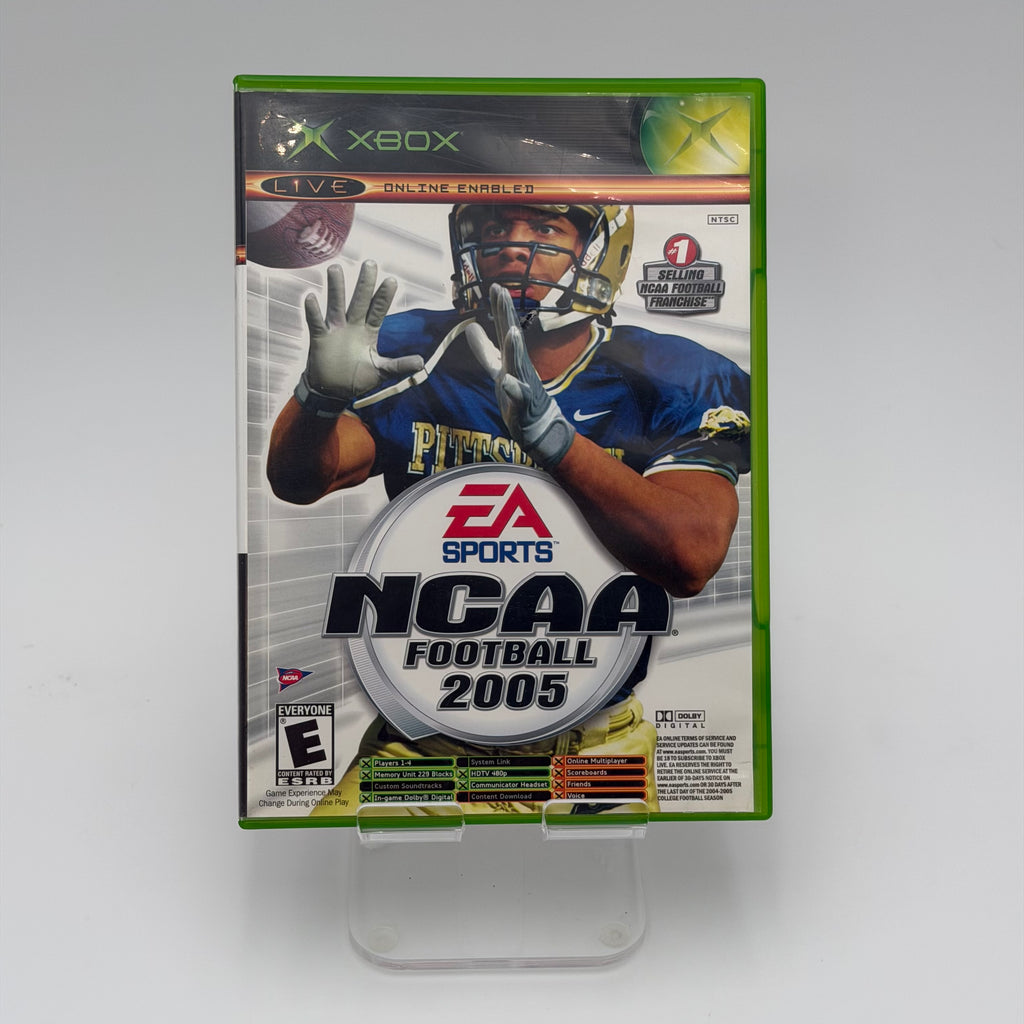 NCAA Football 2005 Top Spin Combo Microsoft Xbox CIB Excellent Free Shipping
