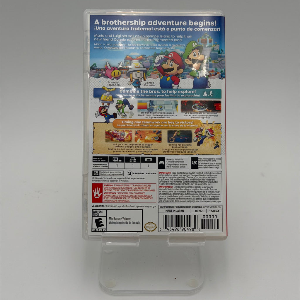 Nintendo Switch Mario & Luigi: Brothership Used Video Game - Black