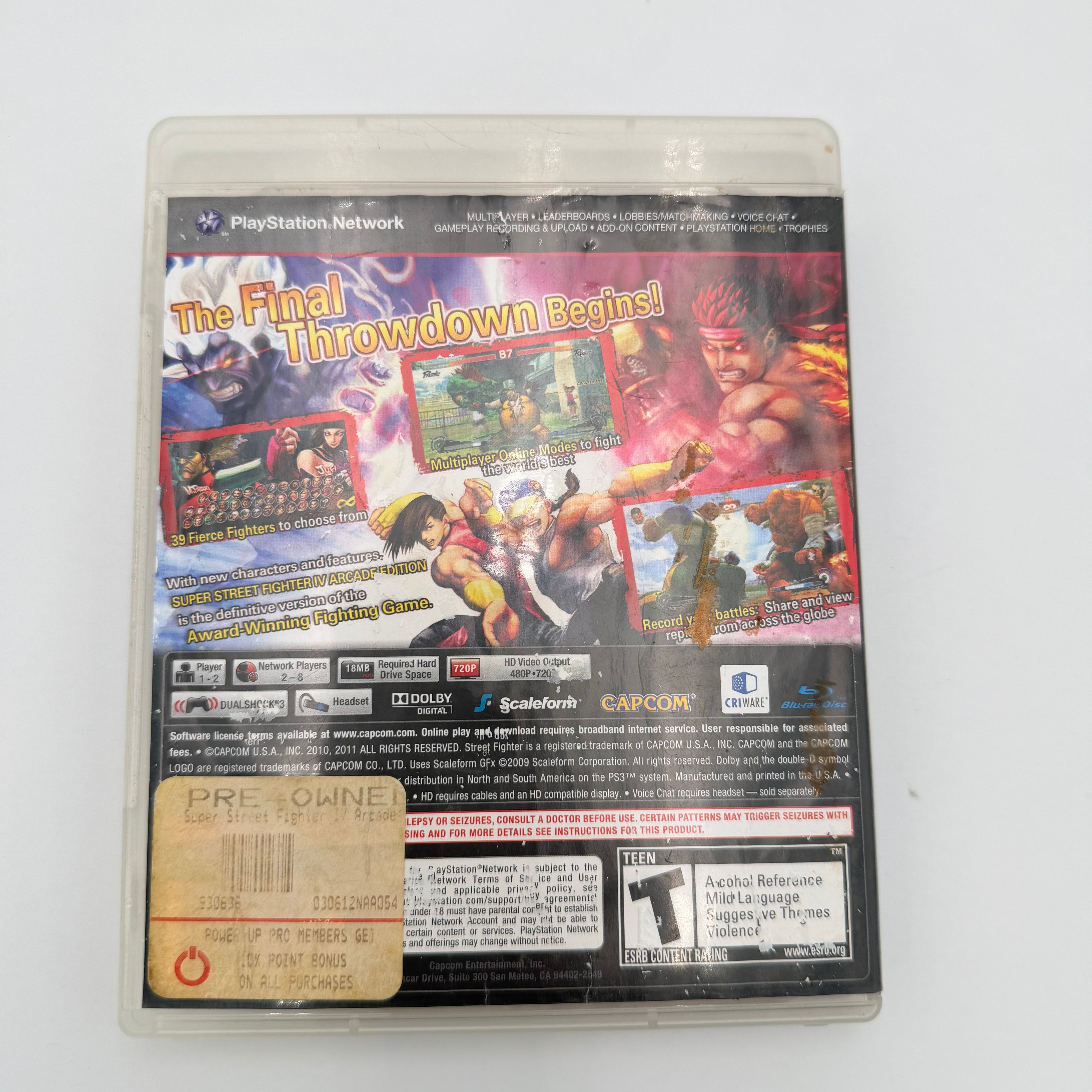 Super Street Fighter IV Arcade Edition - PlayStation 3 Video Game