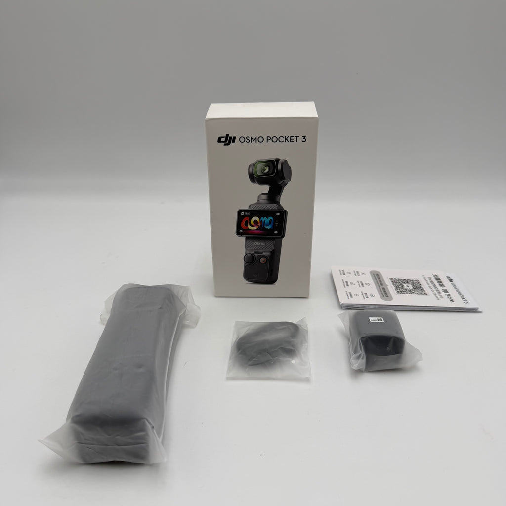 DJI Osmo Pocket 3 Stabilized 4K Handheld Camera w/ Rotatable Touchscreen