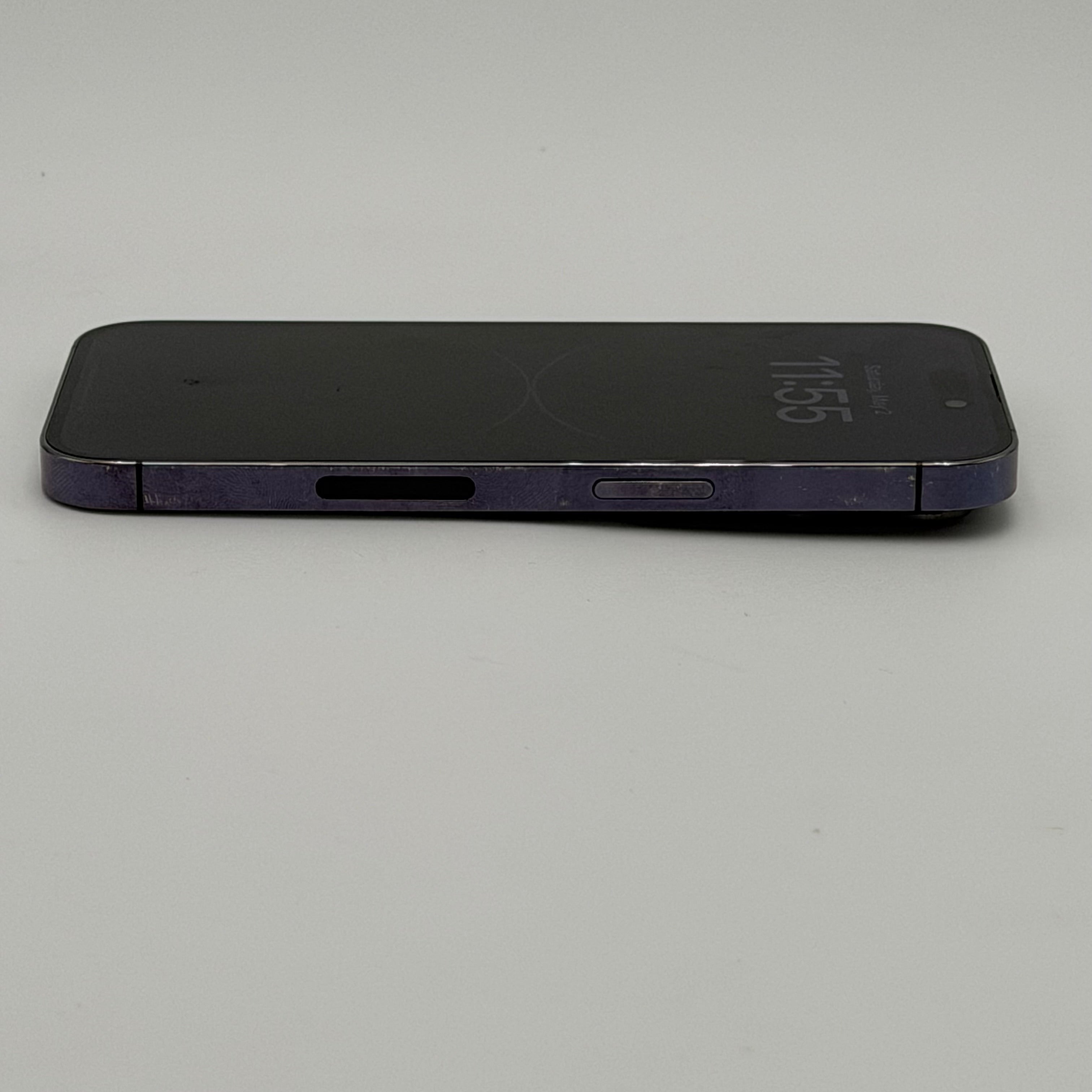 Apple iPhone 14 Pro 128GB Unlocked - Purple CRACKED BACK
