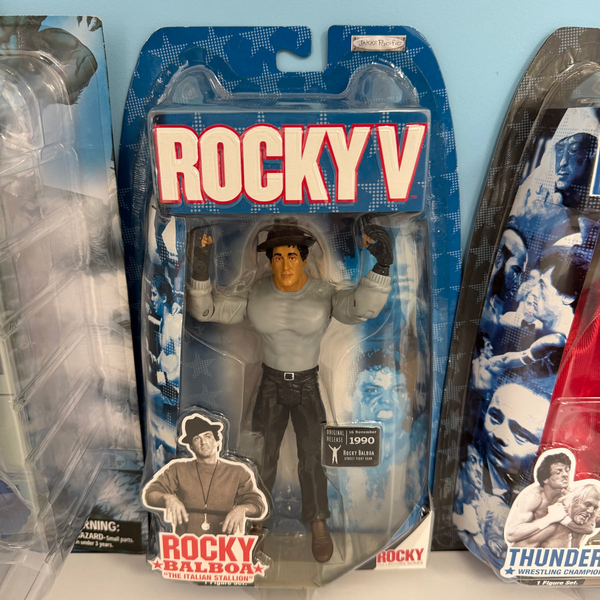 Jakks Pacifics Rocky V Rocky Balboa Toy Figure Black New in Box
