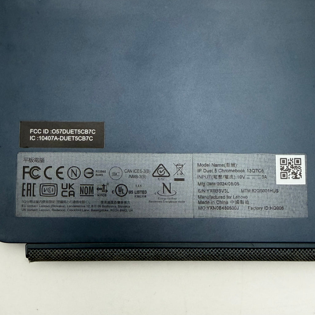 Lenovo IdeaPad Duet 5 Chromebook Broken Blue Laptop