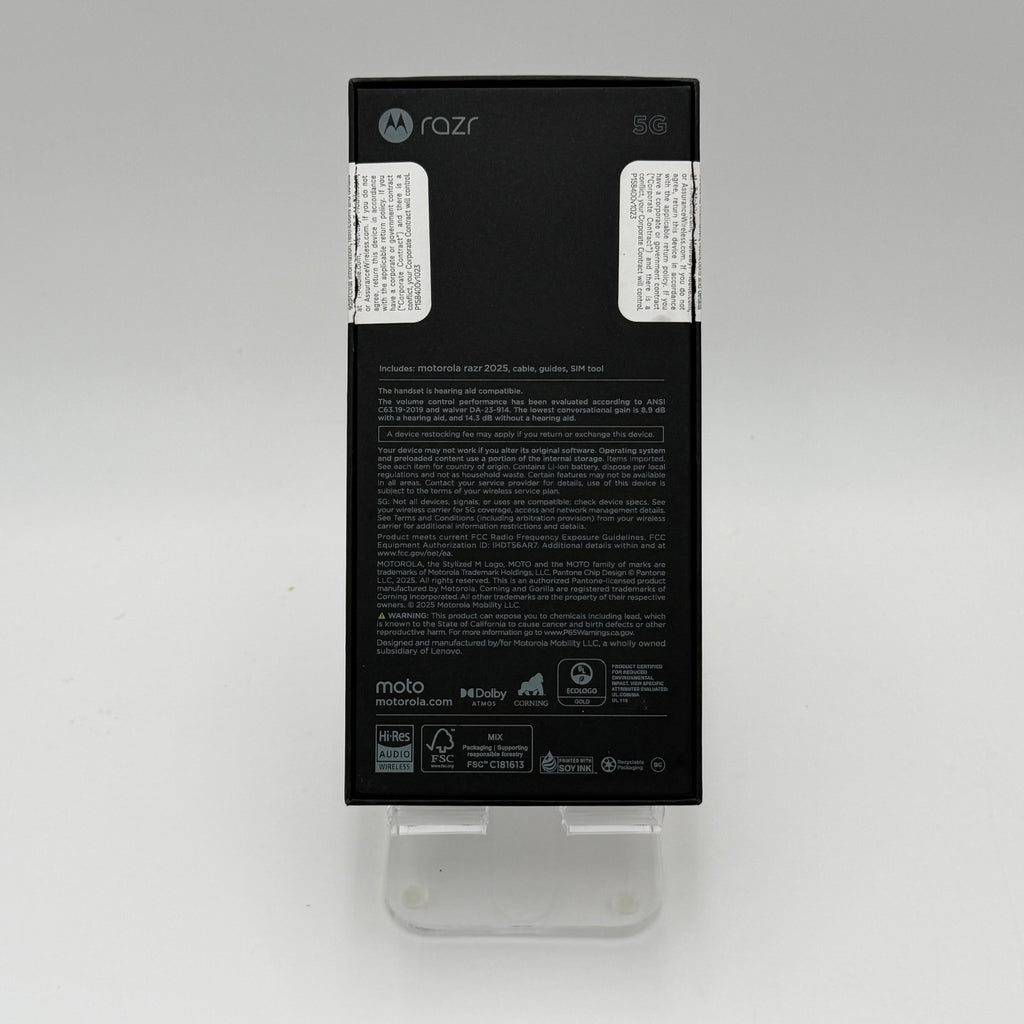 T-Mobile Motorola Razr 2025 256GB - Gibraltar Sea