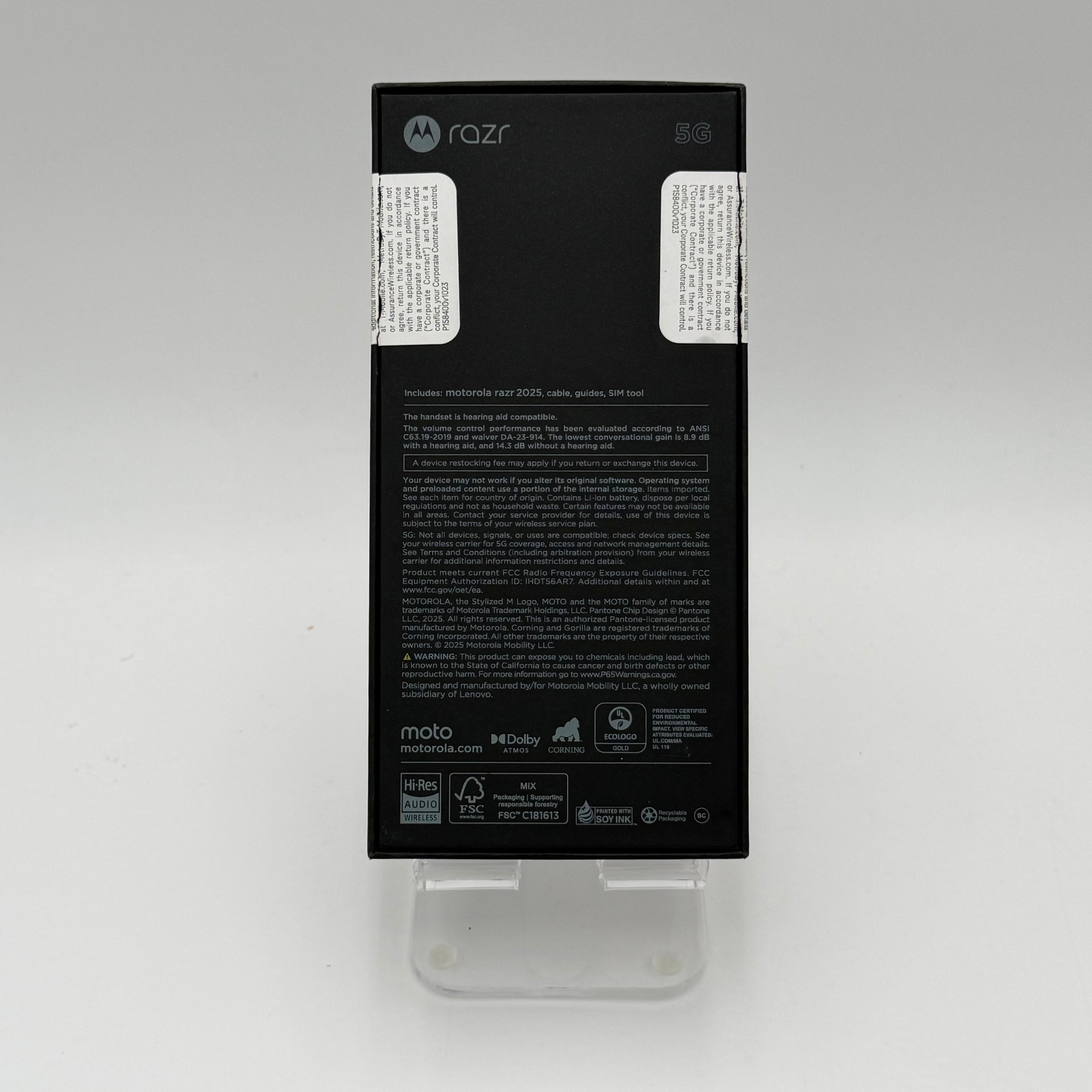 T-Mobile Motorola Razr 2025 256GB - Gibraltar Sea