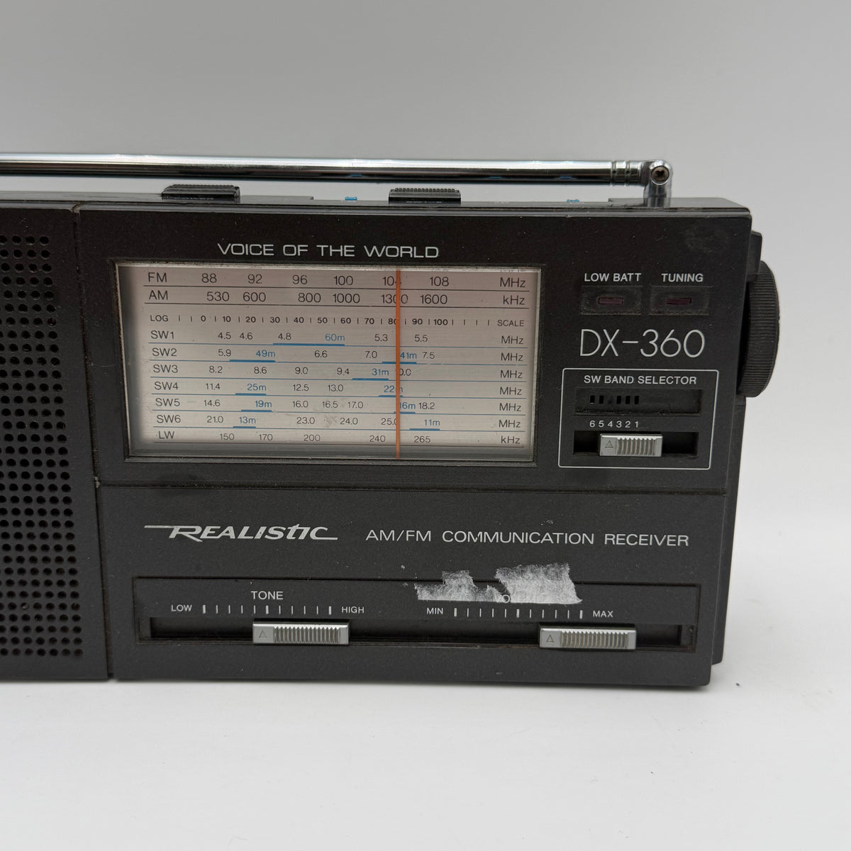 Realistic DX360 Radio Communication Device Used