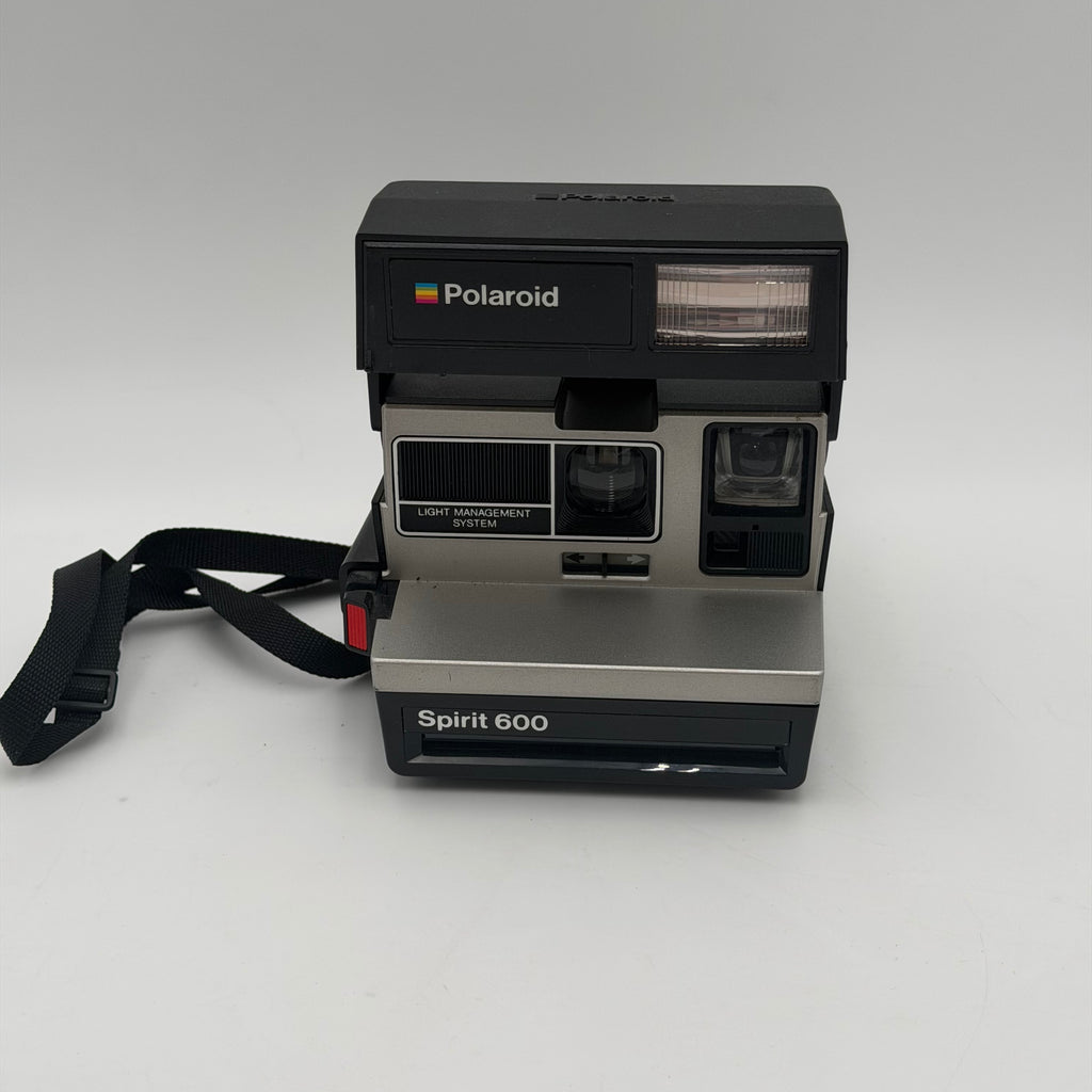 Polaroid Spirit 600 Instant Film Camera Black Used - B