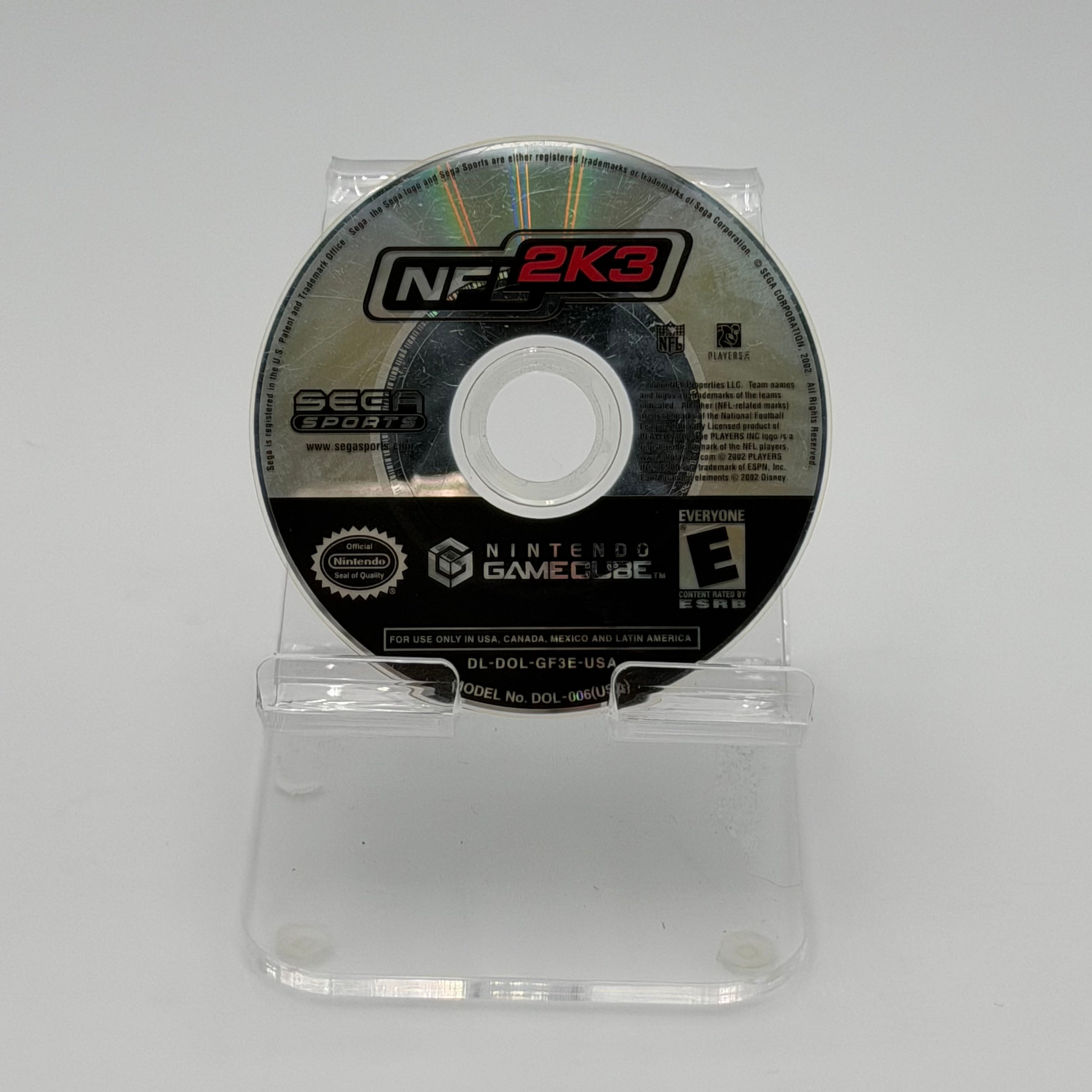 NFL 2K3 (Nintendo GameCube, 2002)