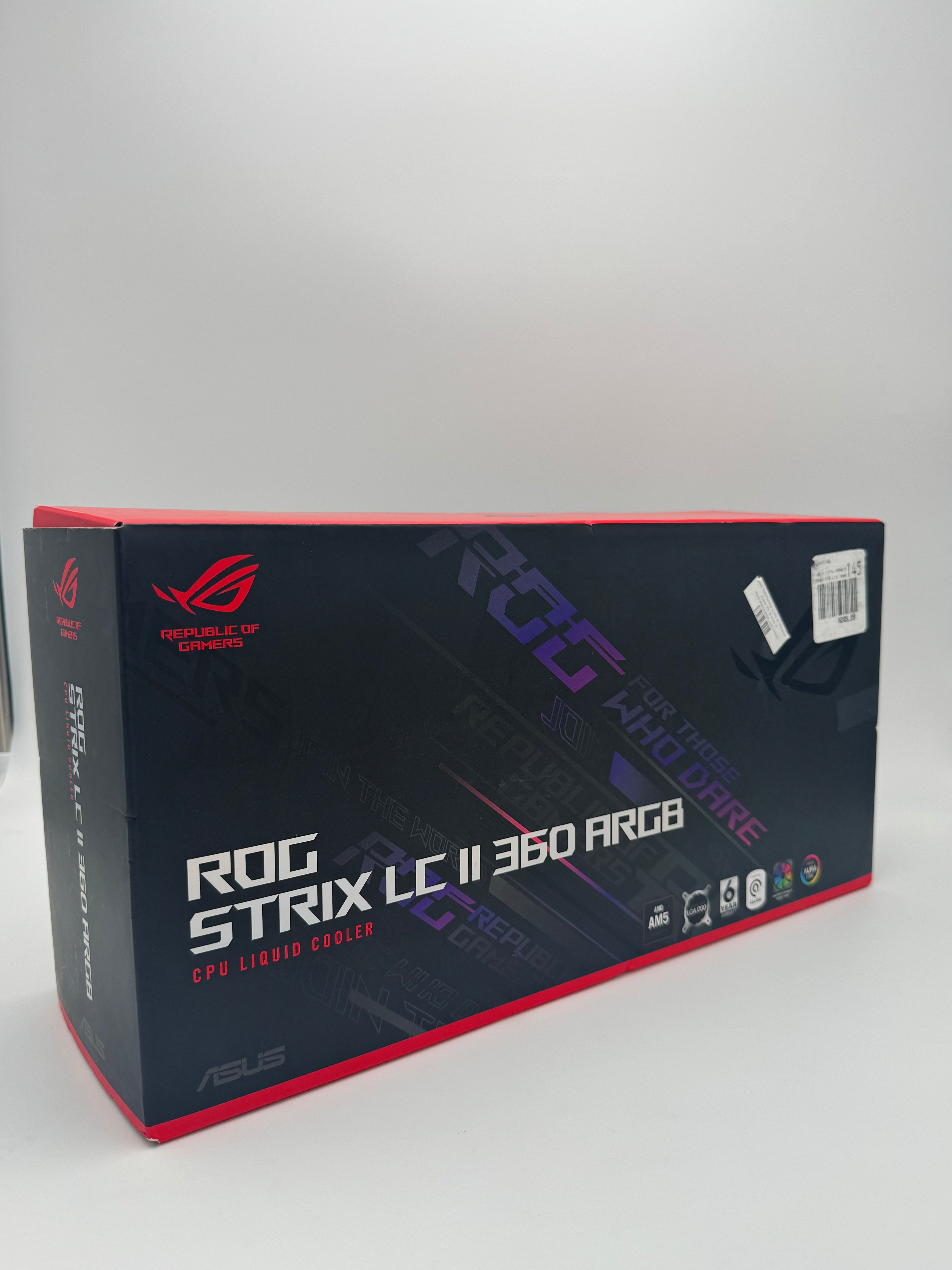ROG STRIX LC II 360 ARGB CPU Liquid Cooler Black