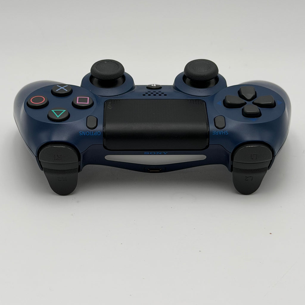 Sony PS4 CUH-ZCT1 Video Game Controller Blue Used - A