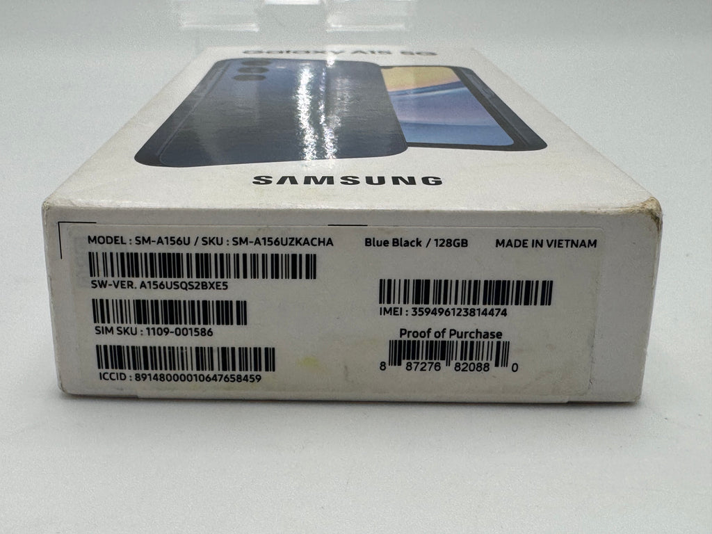 Samsung Galaxy A15 5G 128GB Blue Spectrum Locked Smartphone
