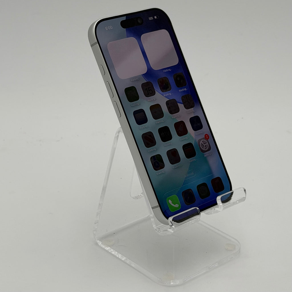 Unlocked Apple iPhone 17 Pro 256GB Silver Battery Health 95%