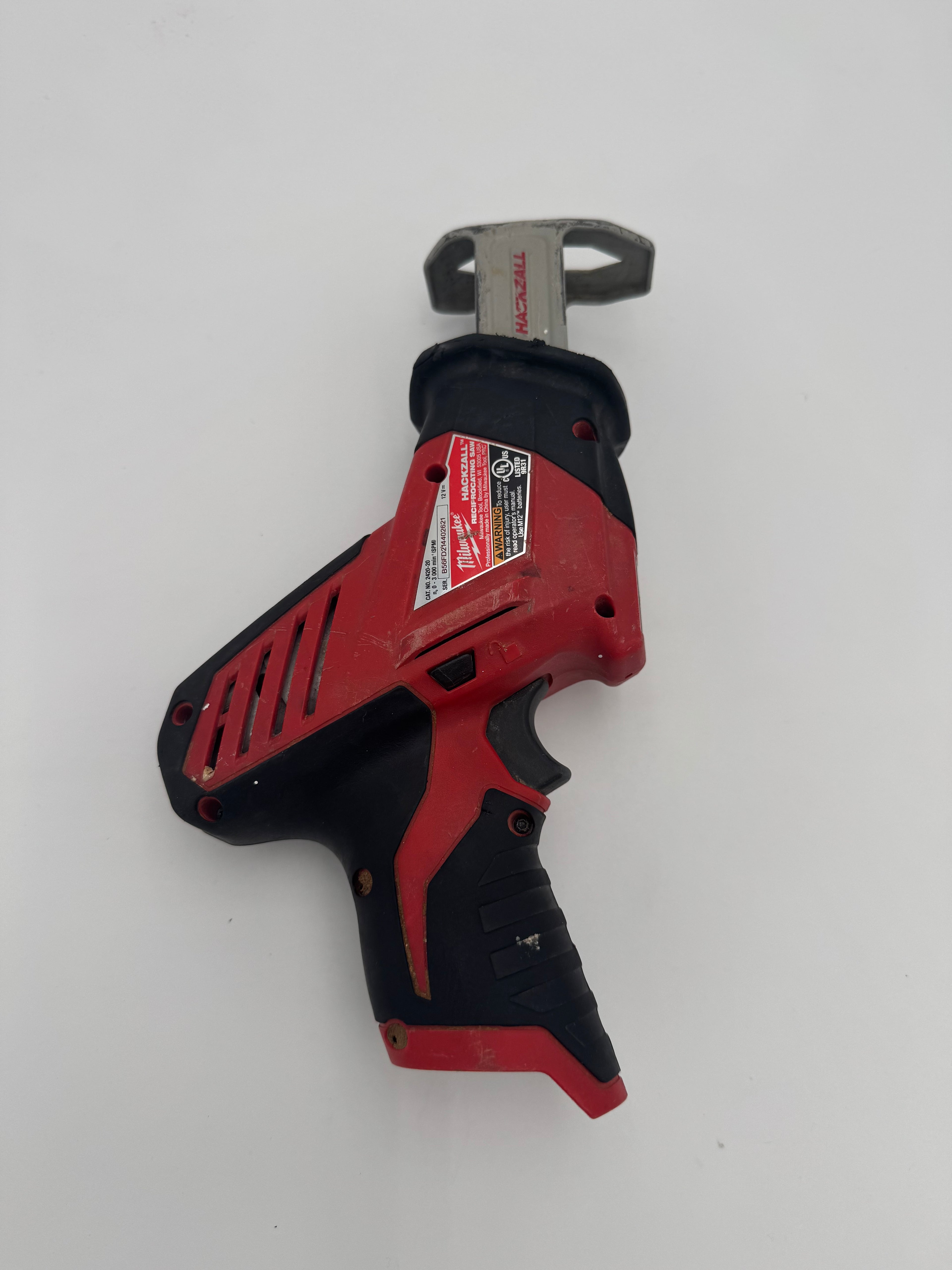Milwaukee Hackzall Reciprocating Saw w/ battery - Red