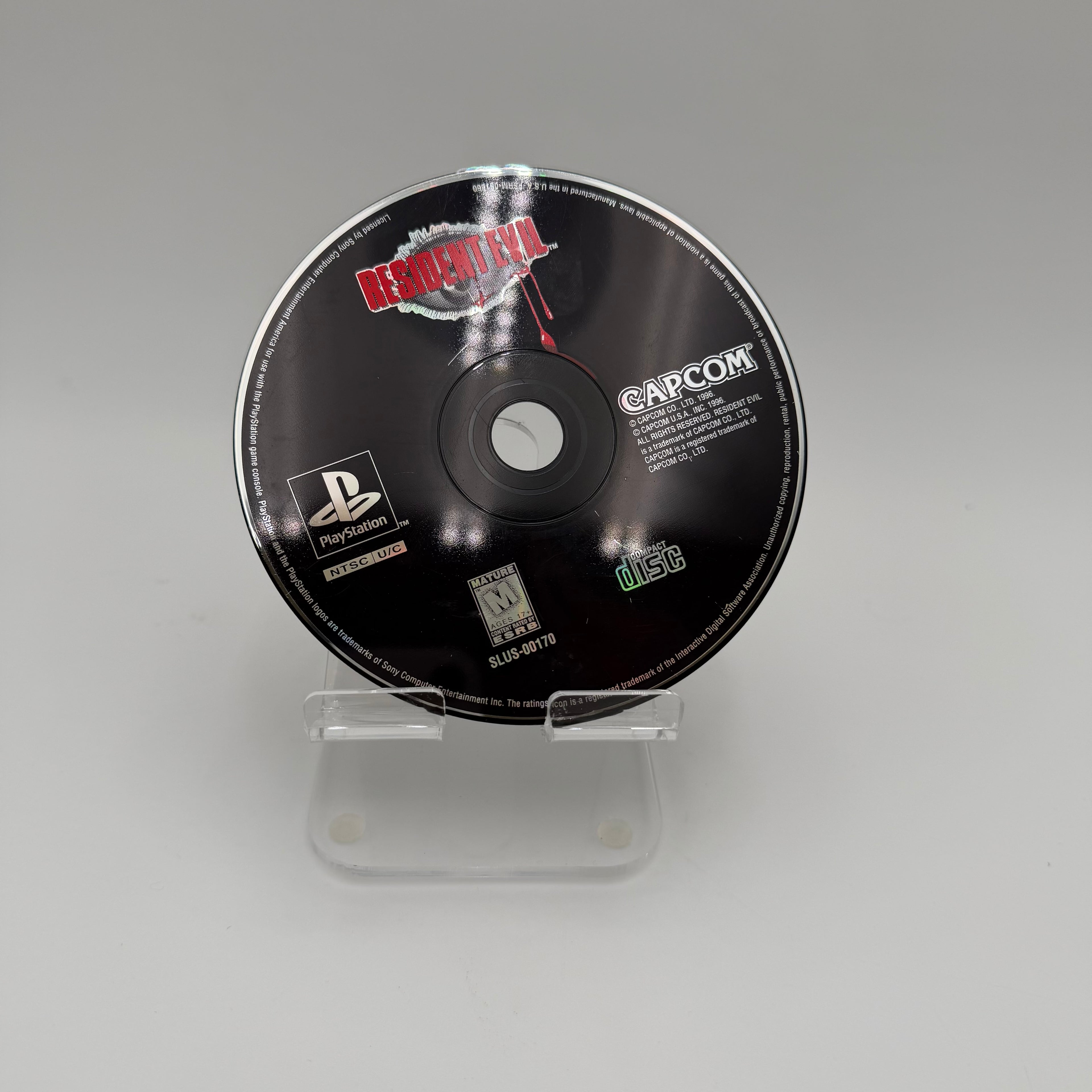 Resident Evil PlayStation PS1 - Used Disc