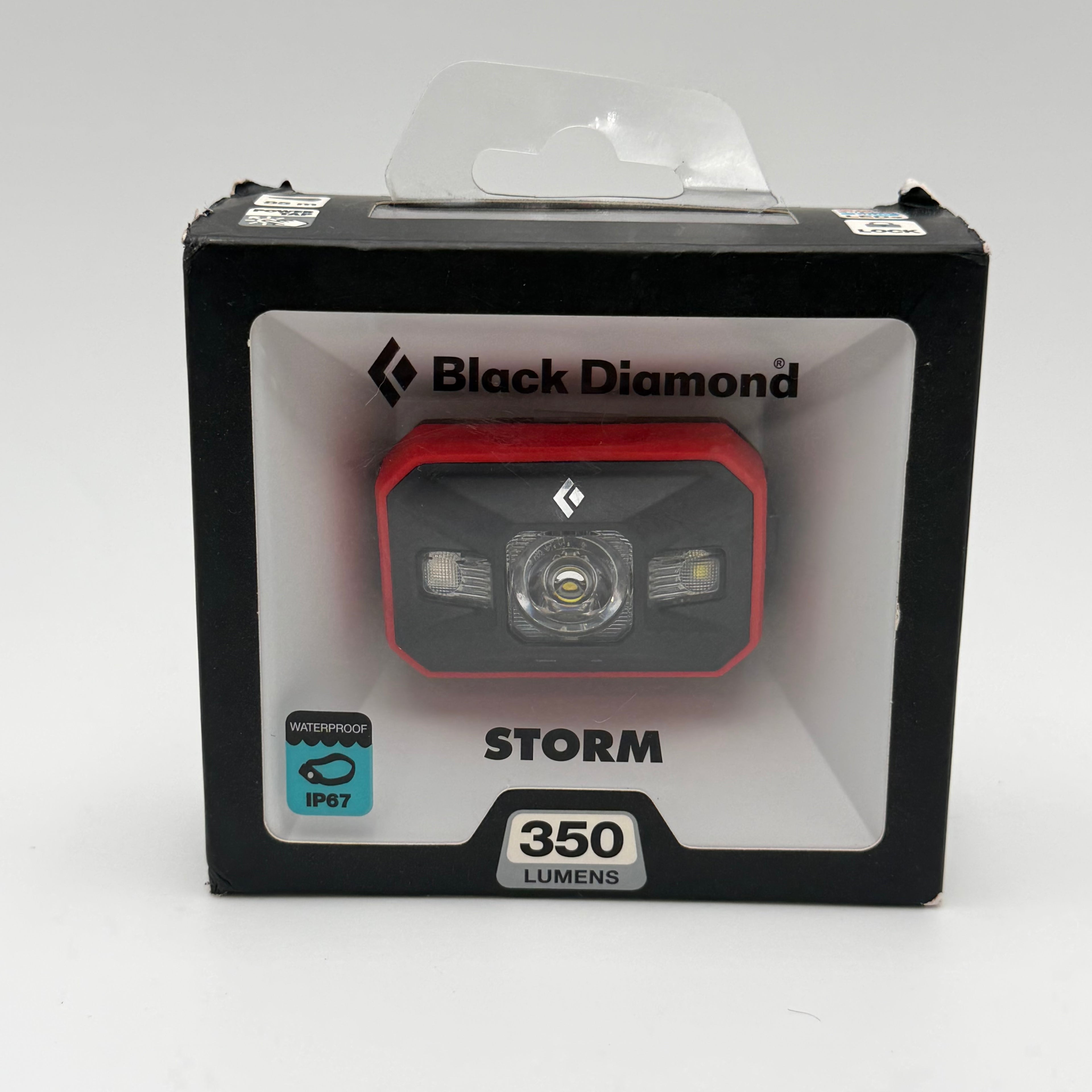 Black Diamond Storm 350 Lumen Headlamp Red - New In Box