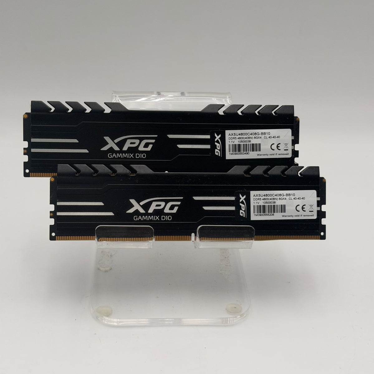 XPG D10 DDR5 8GBx4 6000MHz Black Memory Module