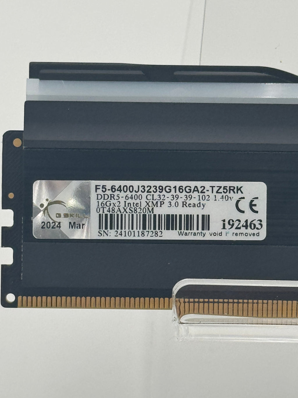 G.SKILL Trident Z5 RGB DDR5 16GBx2 Open Box