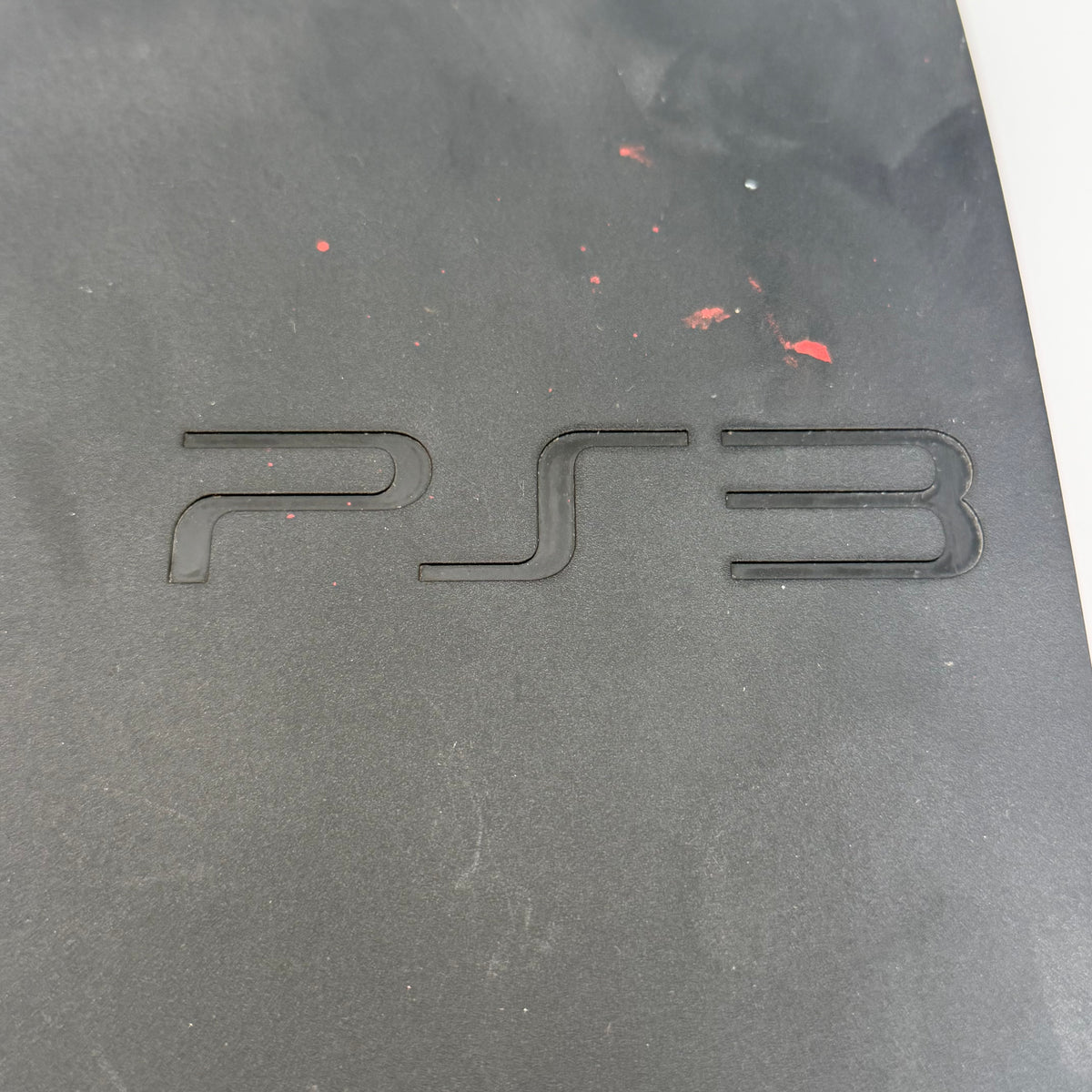 Sony PlayStation 3 Slim CECH-2001B Black Video Game System Broken
