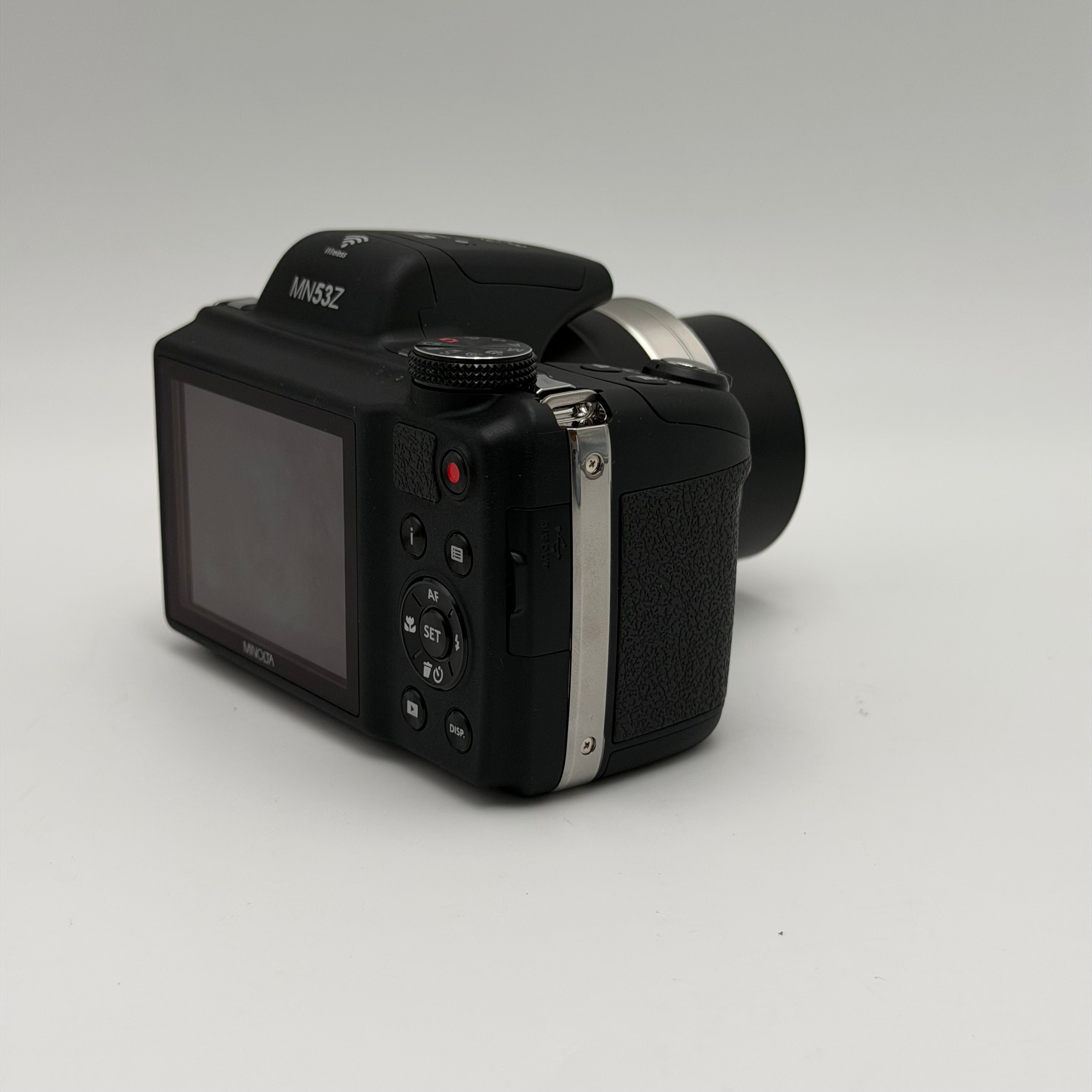 Minolta MN53Z Pro Shot 16MP HD Digital Camera Black  w/ carry bag