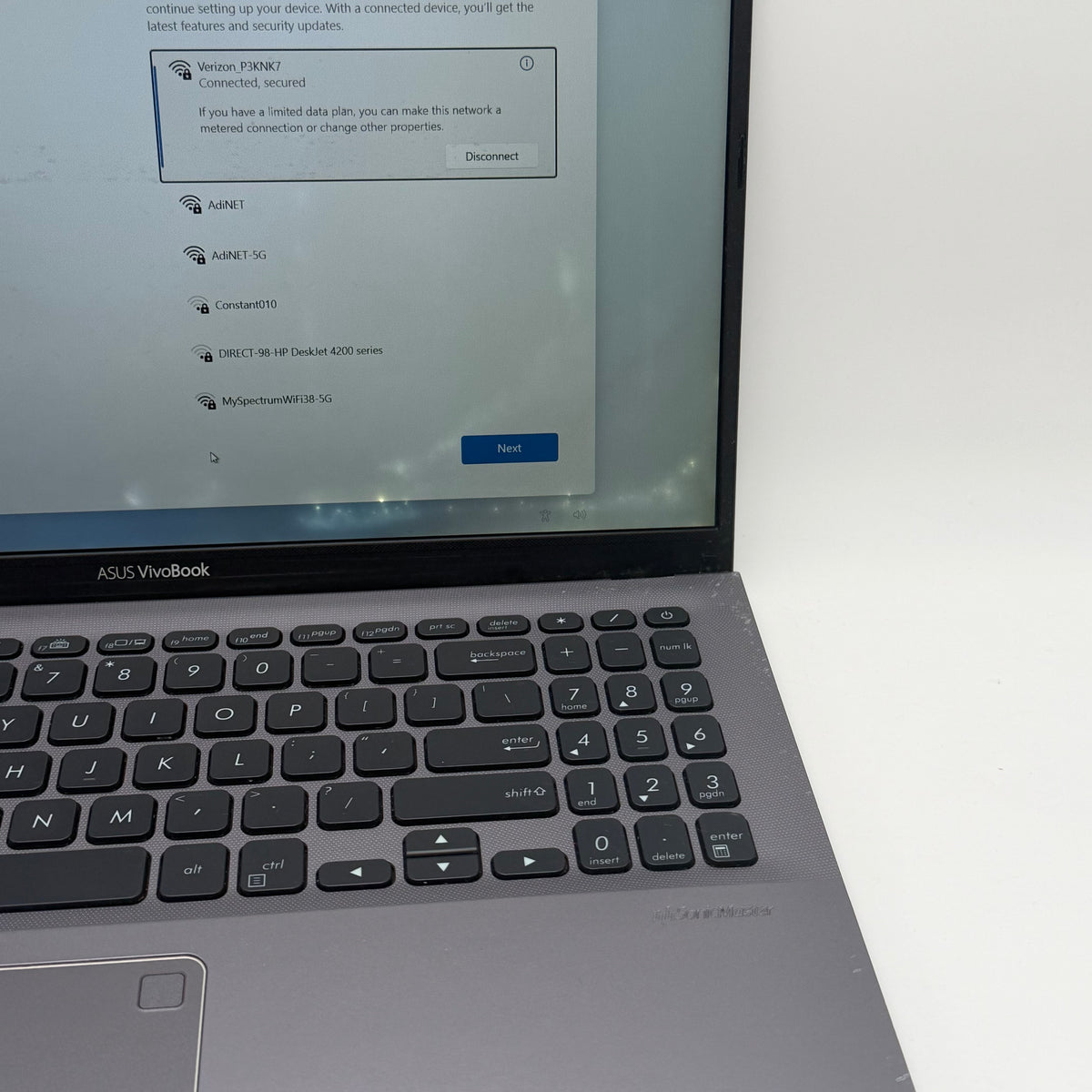 Asus Vivobook F512D Laptop - Broken - Black