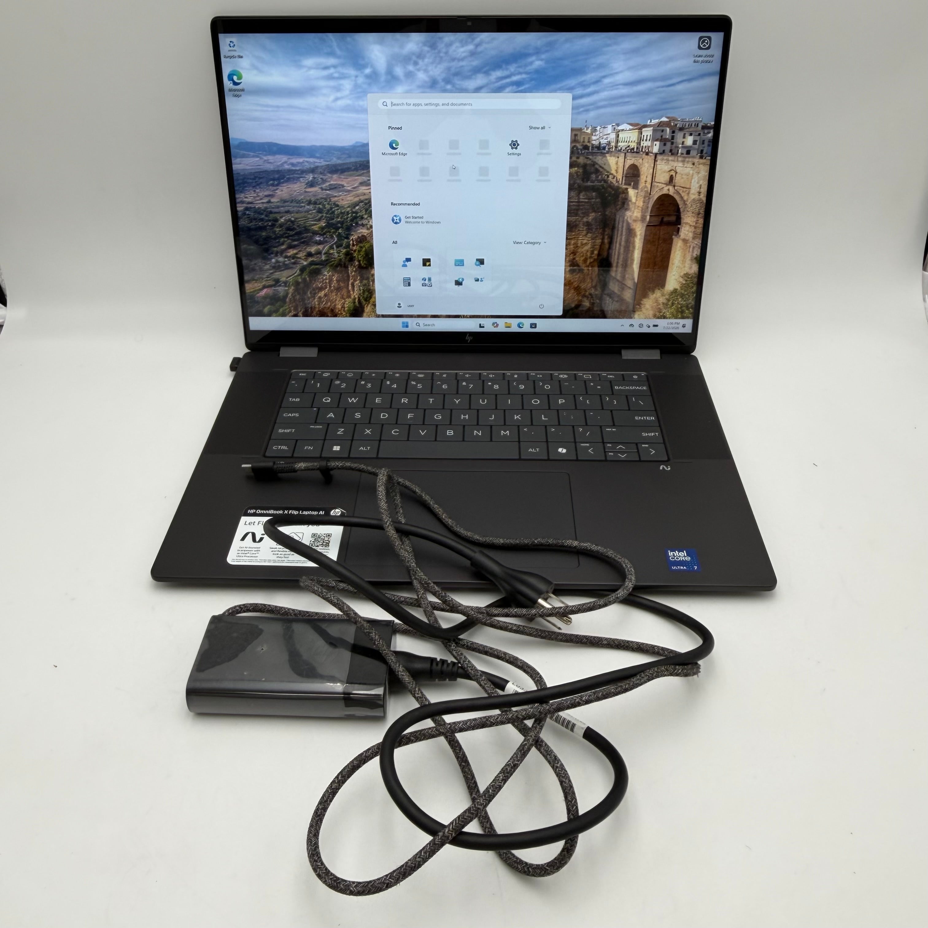 HP OmniBook X 16-AS0023DX 16" Intel Core Ultra 7 165H 16GB 1TB Black