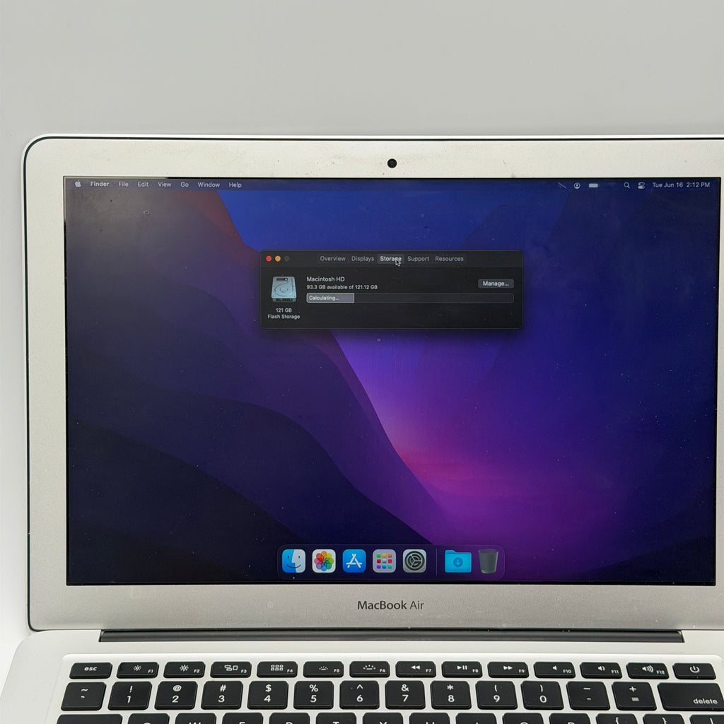 Apple MacBook Air 13" A1466 2017 13-inch 8GB RAM 128GB SSD Silver